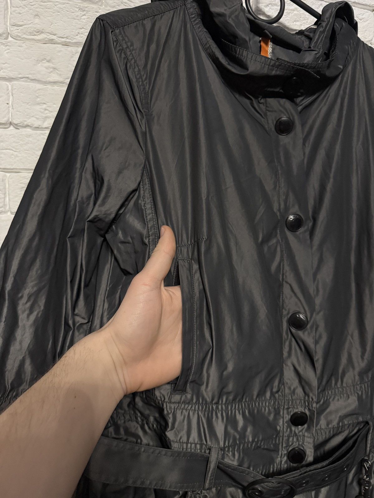 Cop Copine Cop Copine Raincoat Ligne Extreme Avant Garde Trench Coat Size M / US 6-8 / IT 42-44 - 10 Thumbnail