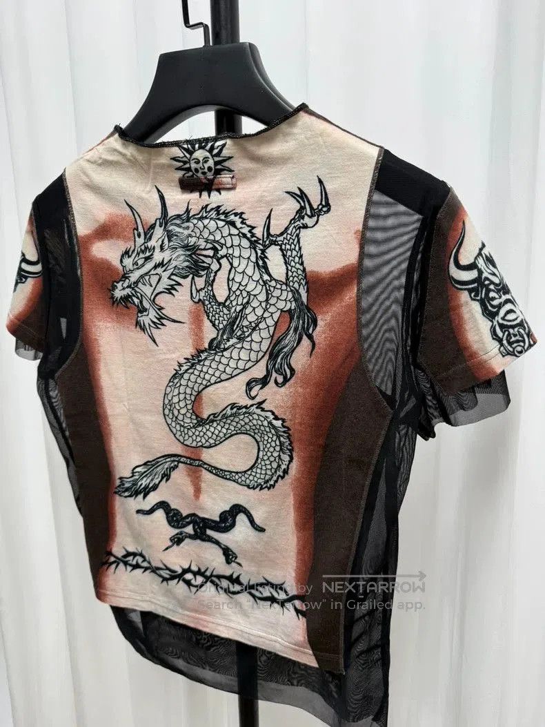Jean Paul Gaultier Jean Paul Gaultier Safe Sex Forever Short Sleeve Top. Size US M / EU 48-50 / 2 - 7 Thumbnail