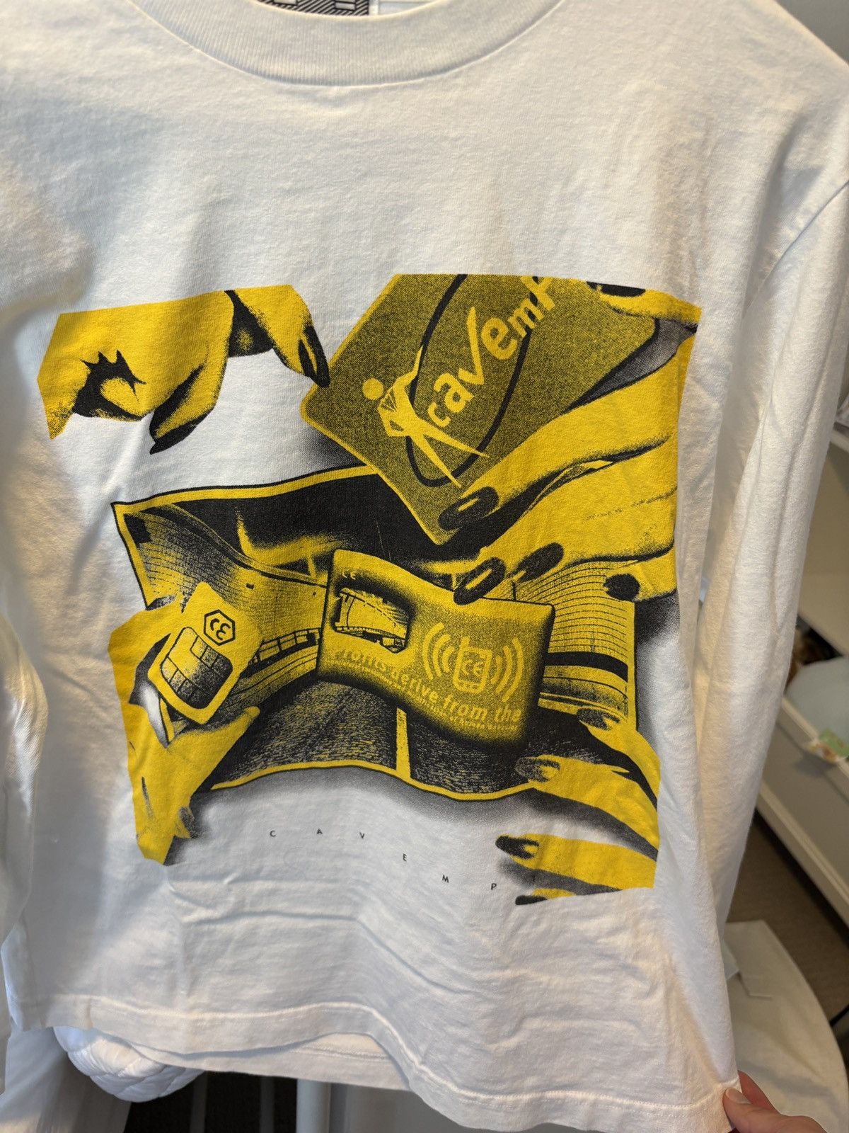 Cav Empt Cav Empt White long sleeve Size US S / EU 44-46 / 1 - 1 Thumbnail