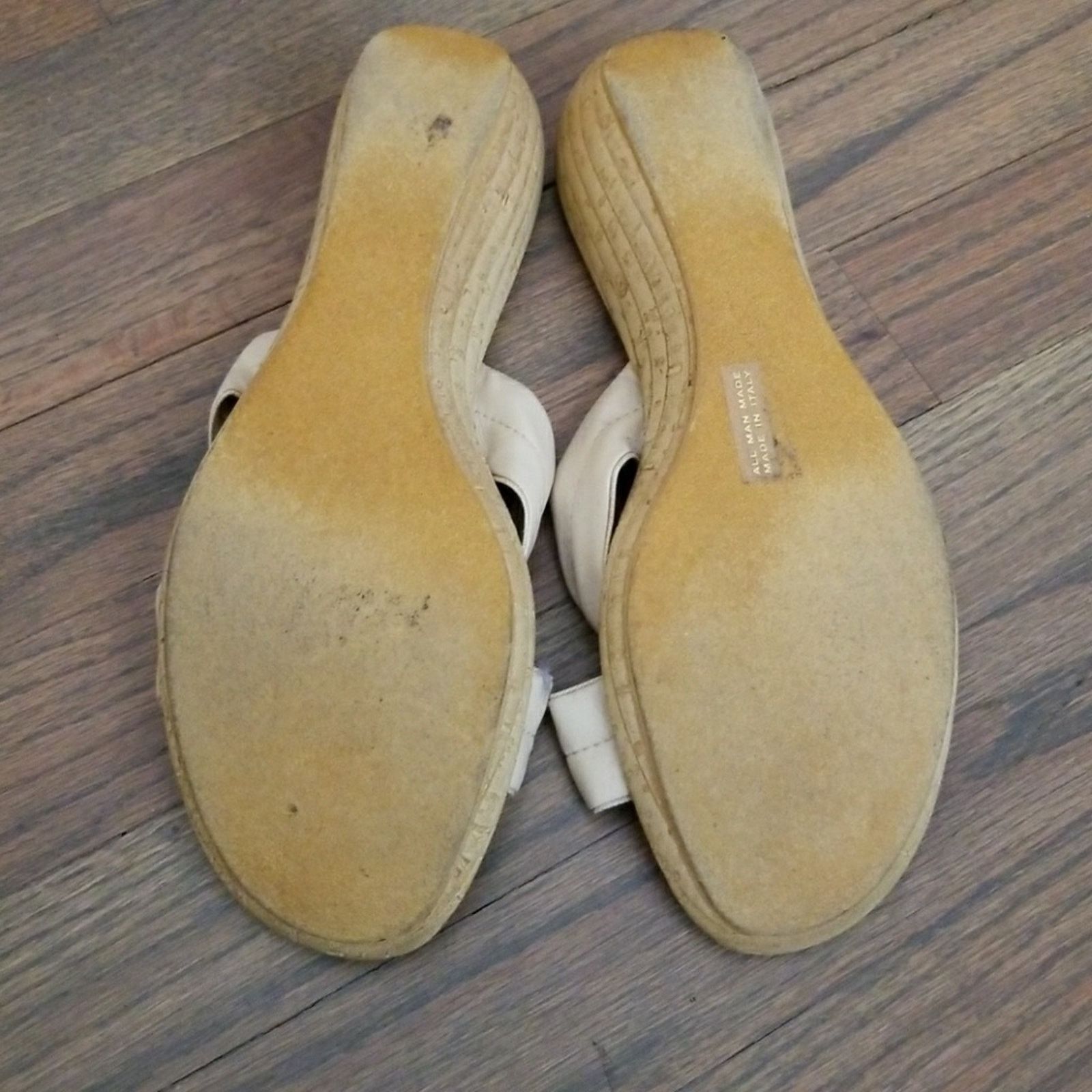 & Other Stories Cream Damian's Sandals Size US 6 / IT 36 - 2 Thumbnail