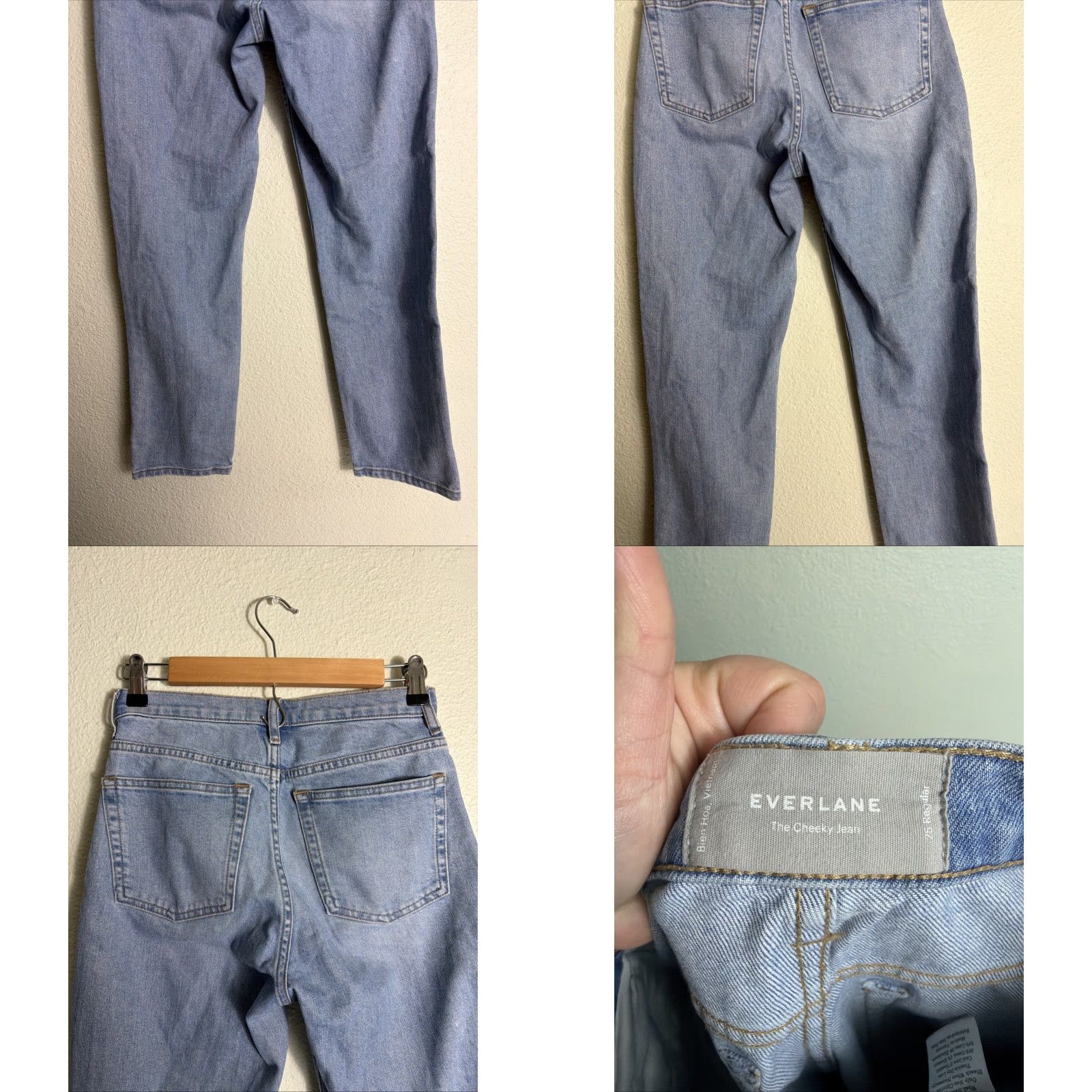 Everlane **Everlane Women's Light Wash Size 25 Straight Jeans** User: Everlane Women's Light Wash Size 25 Straight Jeans Size 42" / US 20 - 8 Thumbnail