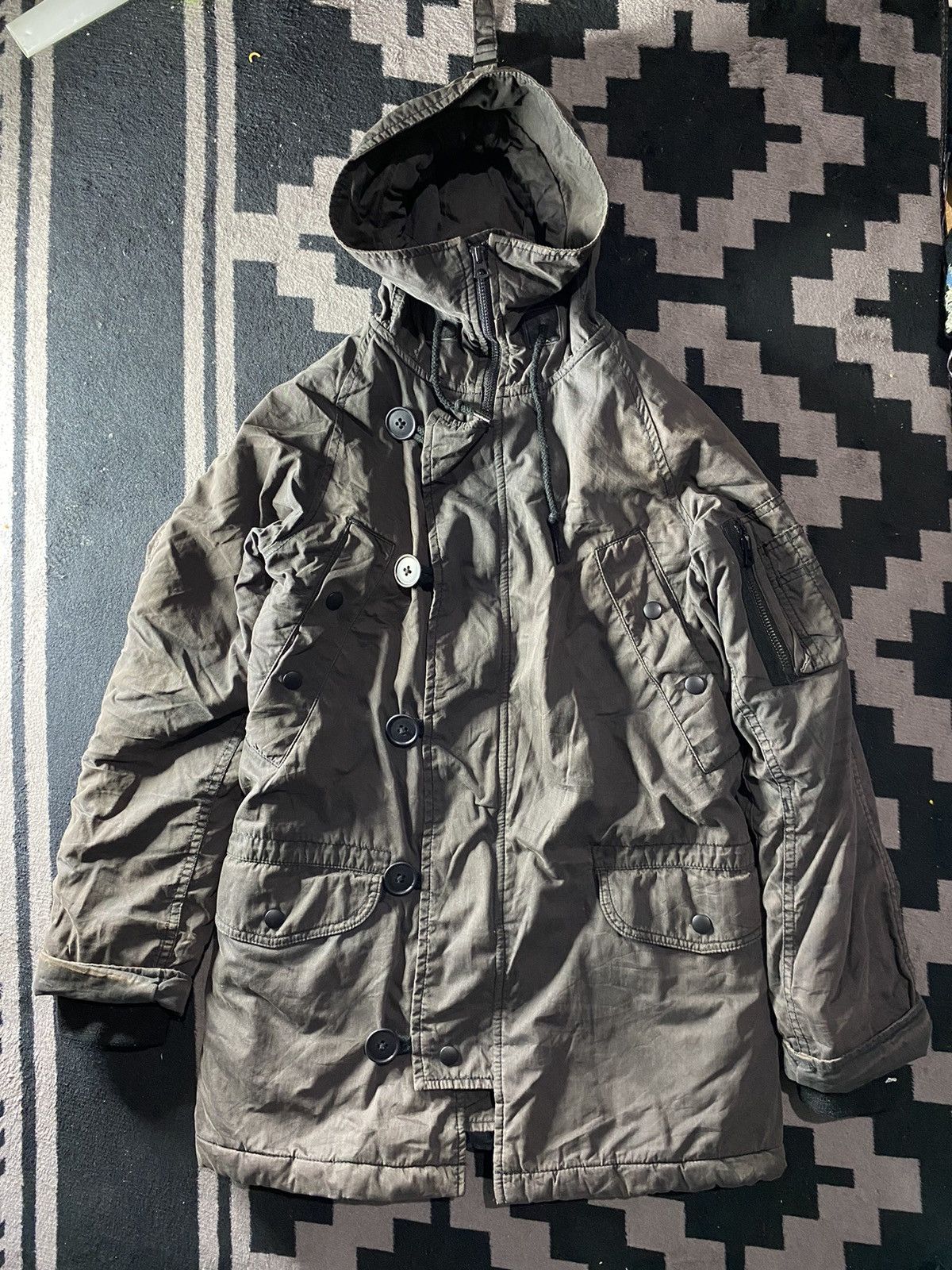 14th Addiction × KMRii × Le Grande Bleu (L.G.B.) Vintage MHL x Alpha Industries bono sun faded jacket Size US M / EU 48-50 / 2 - 1 Thumbnail