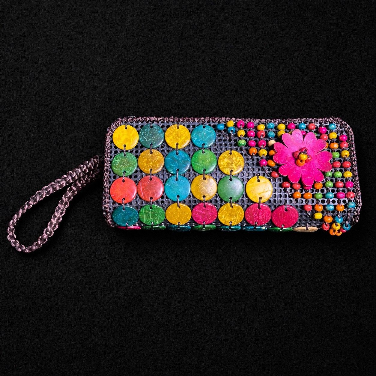 Other Multicolor Coconut Shell Purse Size ONE SIZE - 6 Thumbnail