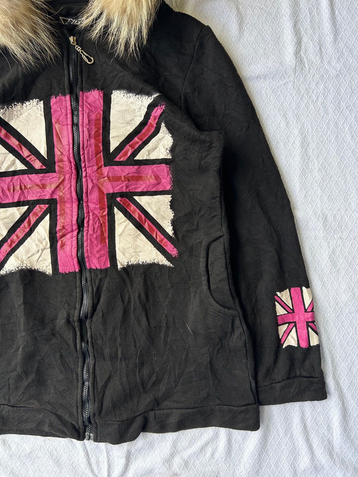 Japanese Brand Fur hoodie poem Inggris flags ifsixewasnine Size US M / EU 48-50 / 2 - 8 Thumbnail