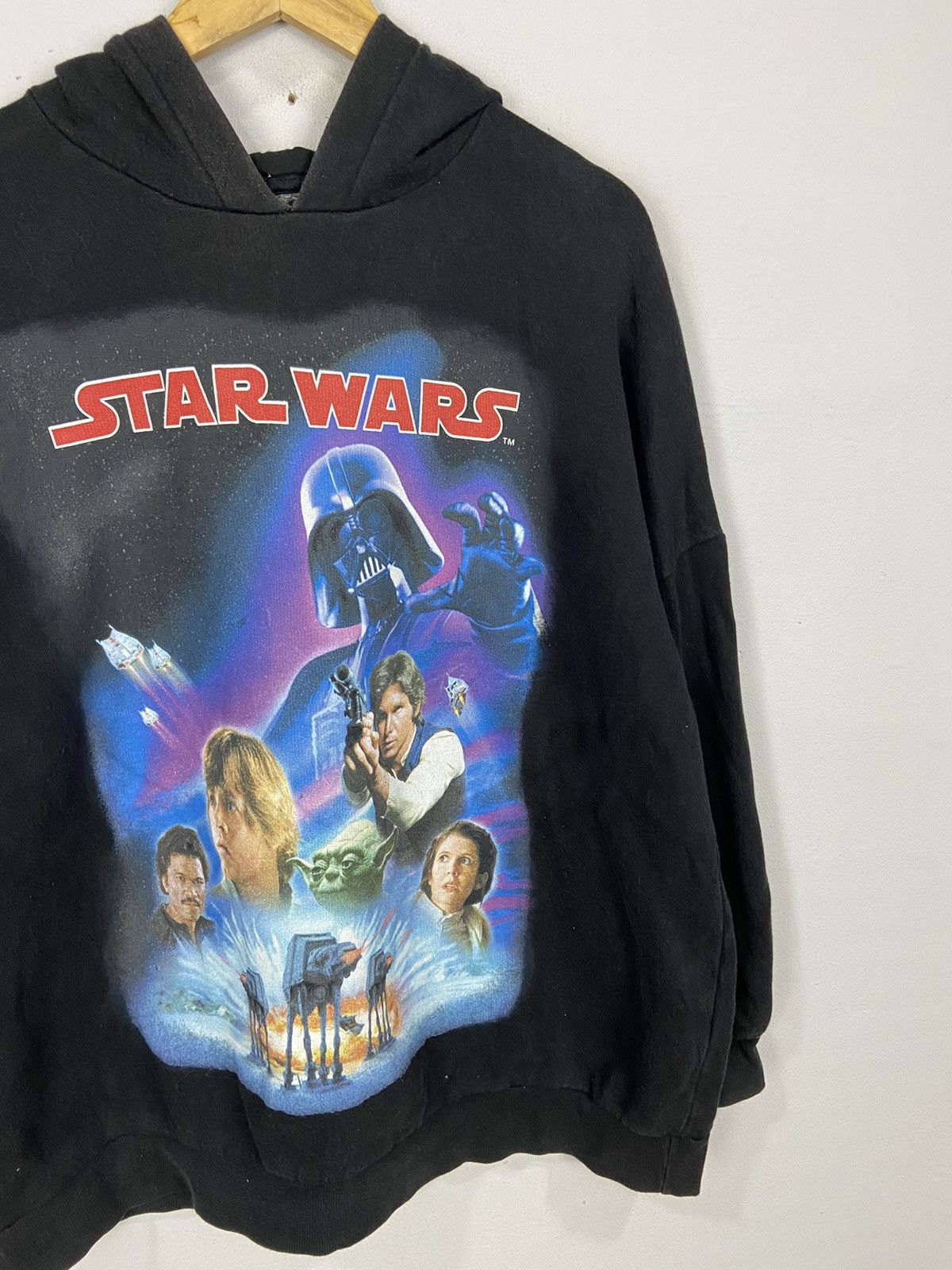 Other Star Wars Big Print Graphic Pullover Sweater Hoodie Size US L / EU 52-54 / 3 - 3 Thumbnail