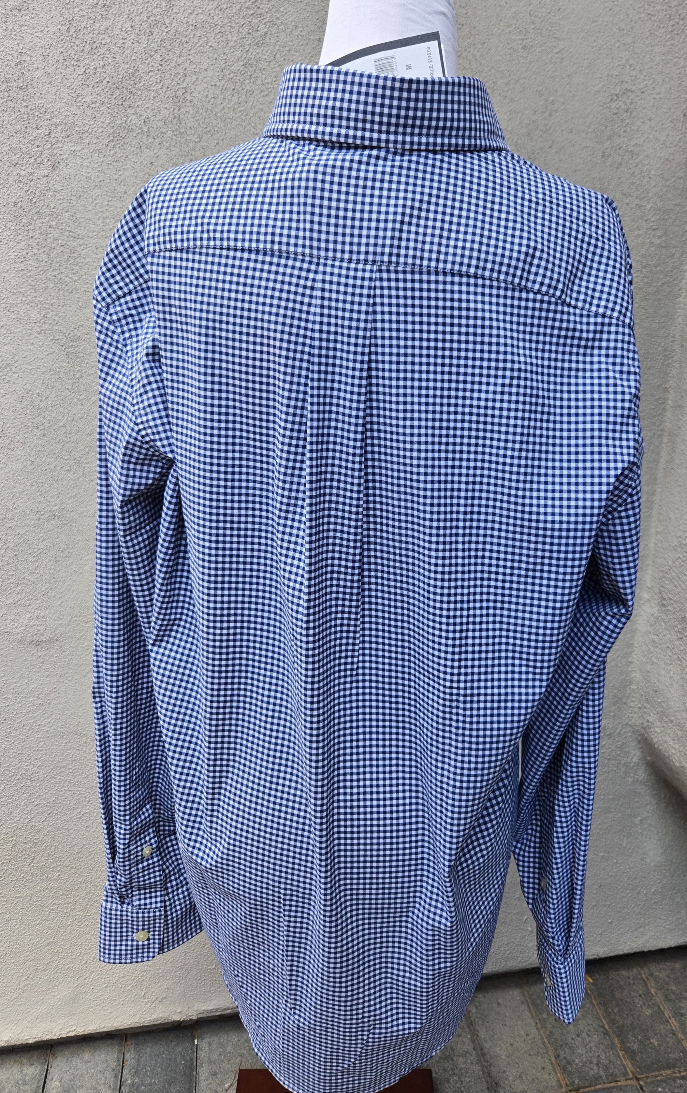 Vineyard Vines Vineyard Vines Men's Blue/white gingham Classic Tucker Shirt Size US M / EU 48-50 / 2 - 3 Thumbnail