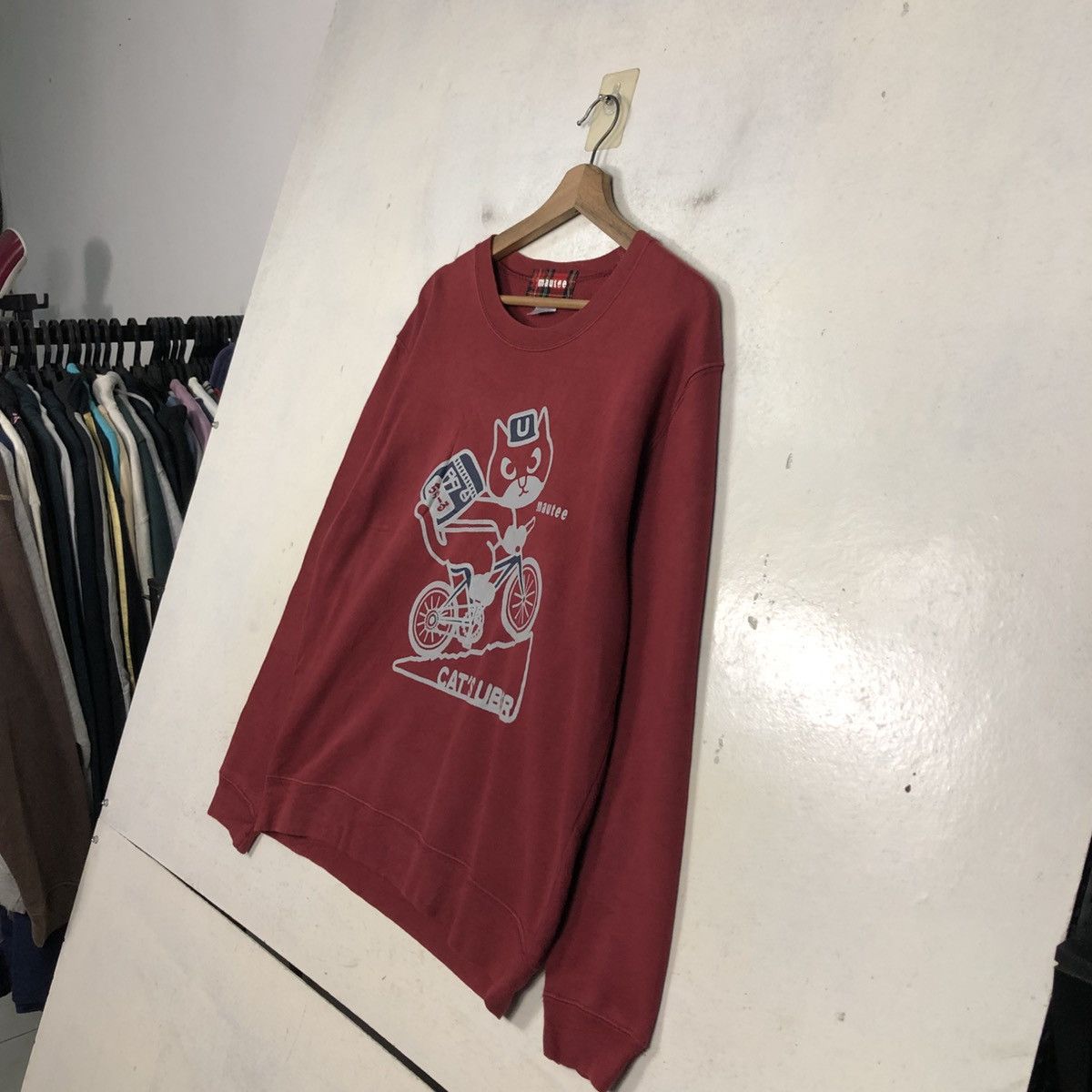 Hysteric Glamour 📌Vintage Sweatshirt Crewneck Mautee Cat Design Big Logo Size US M / EU 48-50 / 2 - 4 Thumbnail