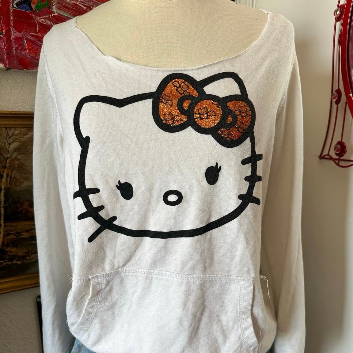 Other sanrio hello kitty halloween sweat shirt long sleeve Size L / US 10 / IT 46 - 2 Thumbnail
