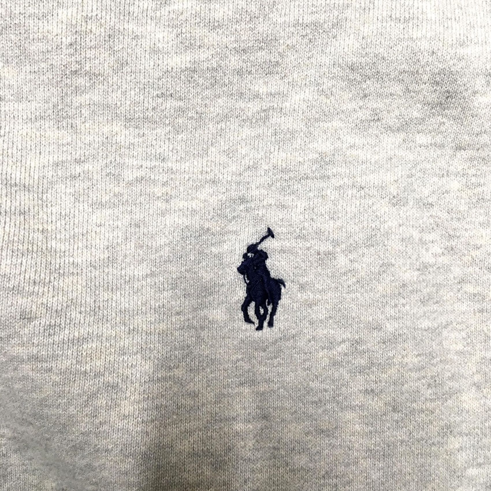Polo Ralph Lauren Polo Ralph Lauren Hoodie Mens 4XLT Gray Full Zip Sweatshirt Big Tall Fleece Size US XXL / EU 58 / 5 - 4 Thumbnail