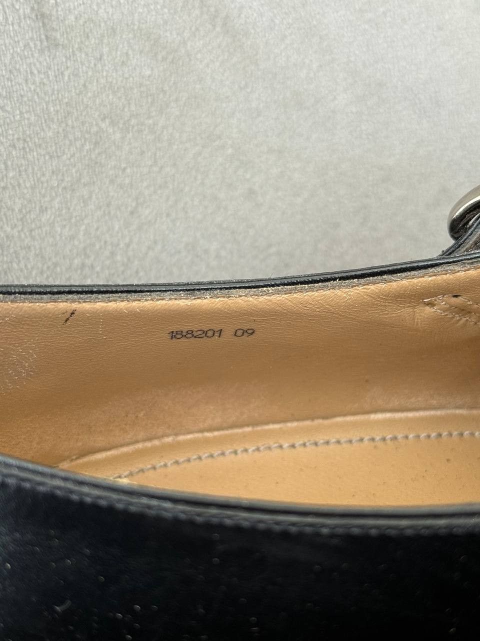 Bally Bally Scardino mens Black Leather Monks monk strap shoes Size US 11.5 / EU 44-45 - 11 Thumbnail