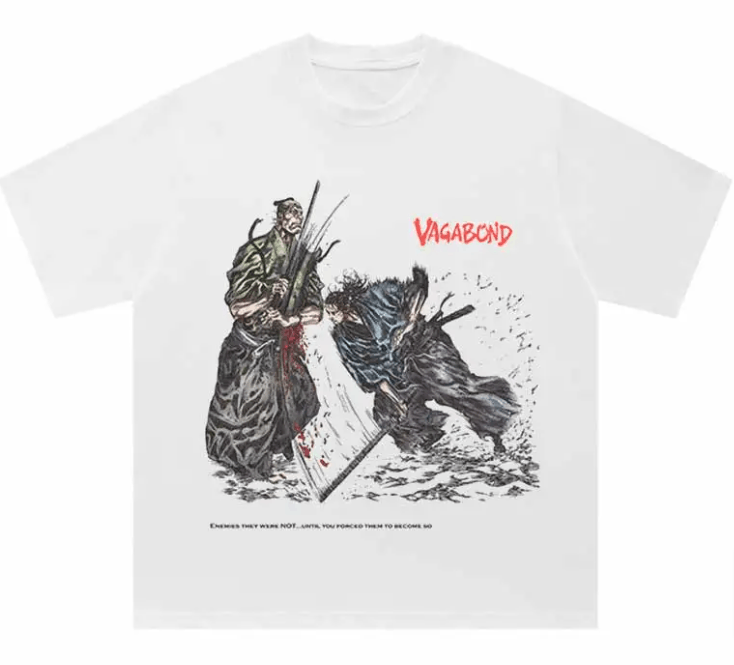 Japanese Brand × Vintage "Vegabond-L " Oversized T-shirt Size US L / EU 52-54 / 3 - 1 Thumbnail