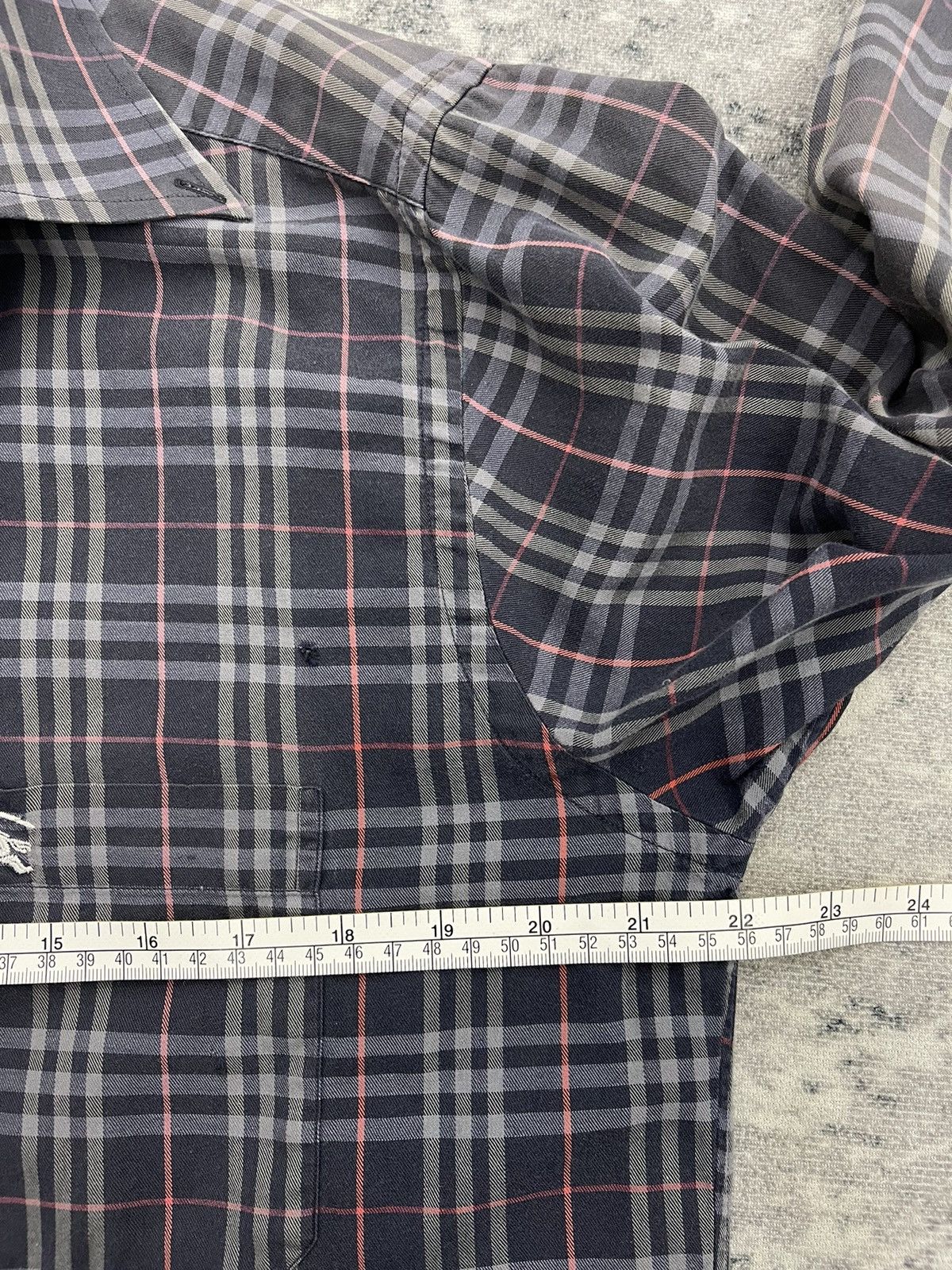 Burberry Vintage Burberrys Brit M Nova Check Long-Shirt Size US M / EU 48-50 / 2 - 10 Thumbnail