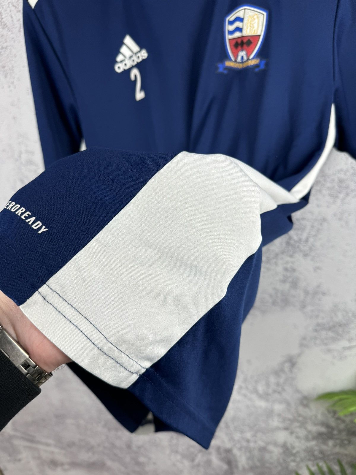 Adidas Adidas Soccer Jersey Nuneaton Borough 2 size M Size US M / EU 48-50 / 2 - 13 Thumbnail