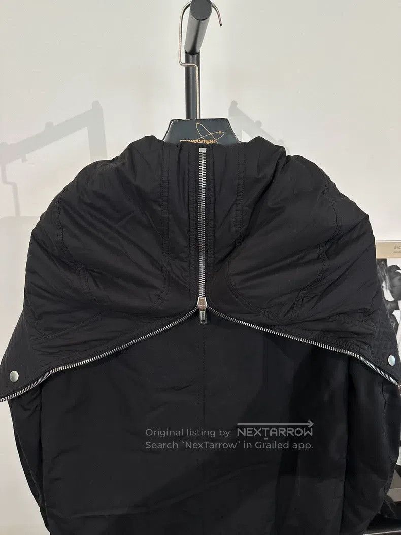 Rick Owens Rick Owens Bomber Padded Long Hooded Overcoat Jacket Size US XS / EU 42 / 0 - 5 Thumbnail