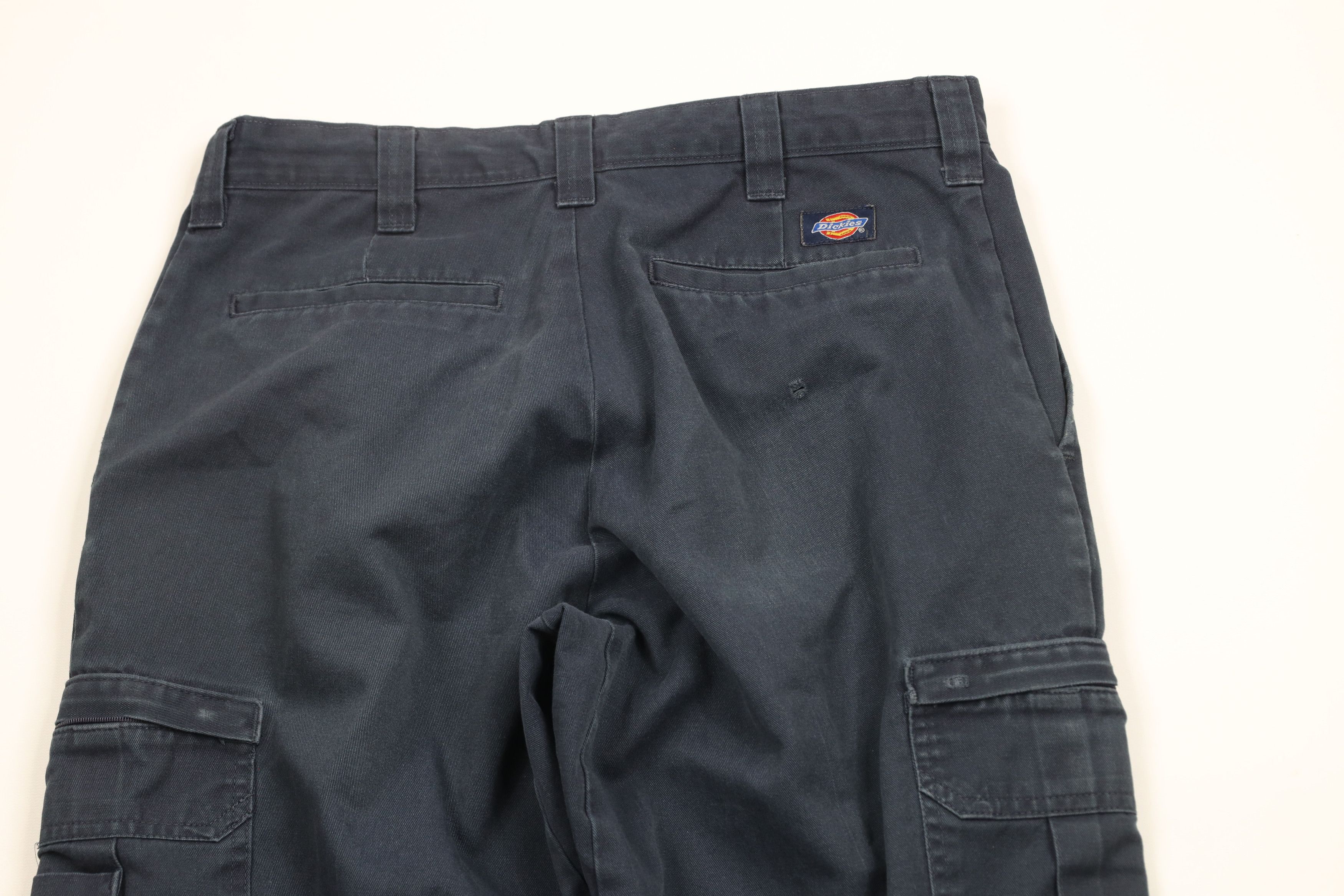 Dickies × Vintage Vintage 90s Dickies Wide Leg Cargo Workwear Mechanic Pants Size US 32 / EU 48 - 14 Thumbnail