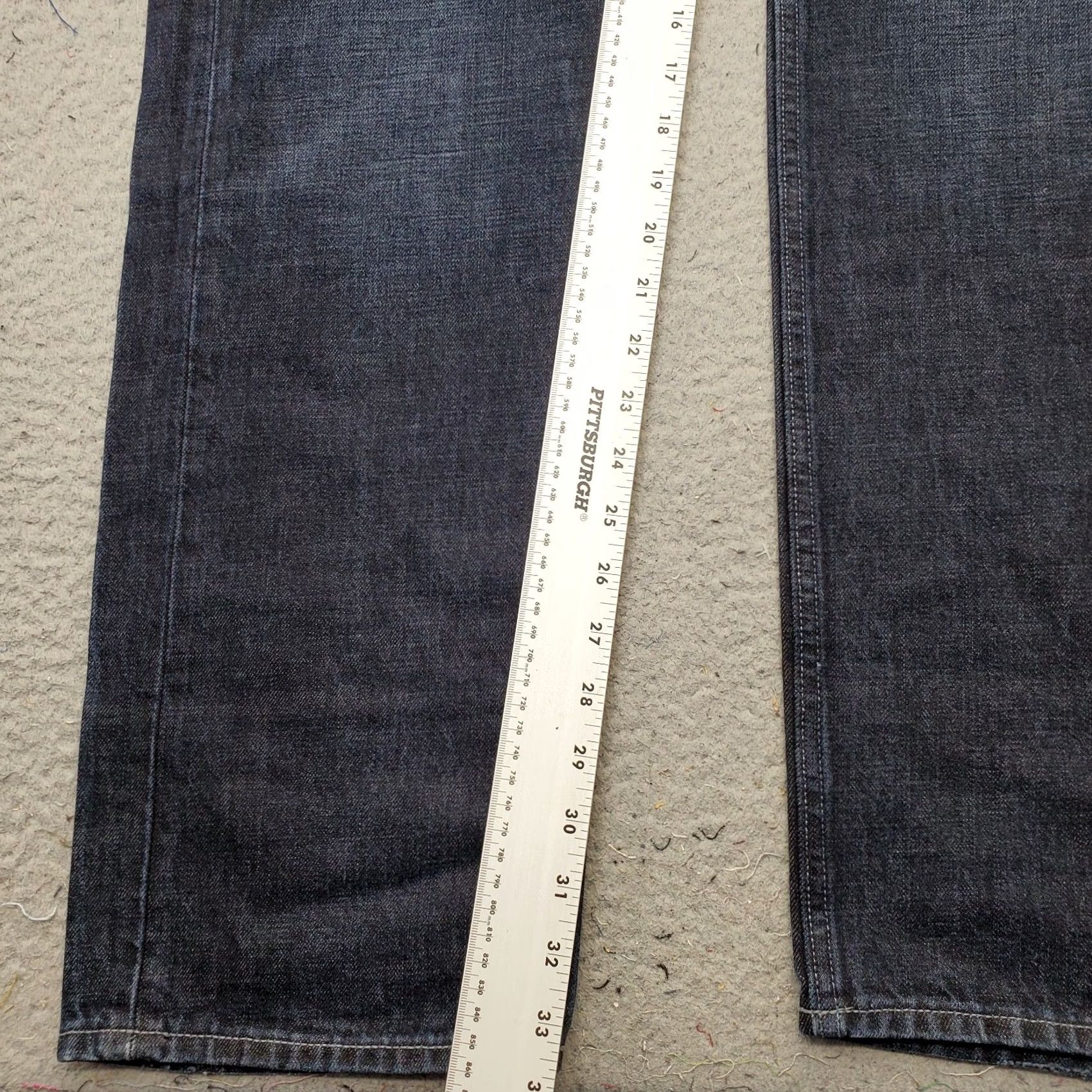 Banana Republic Banana Republic Jeans Mens 36x36 Blue Denim 5-Pocket Grunge Slim Straight Leg Mens Size 36 Blue Denim Jeans Size US 36 / EU 52 - 4 Thumbnail