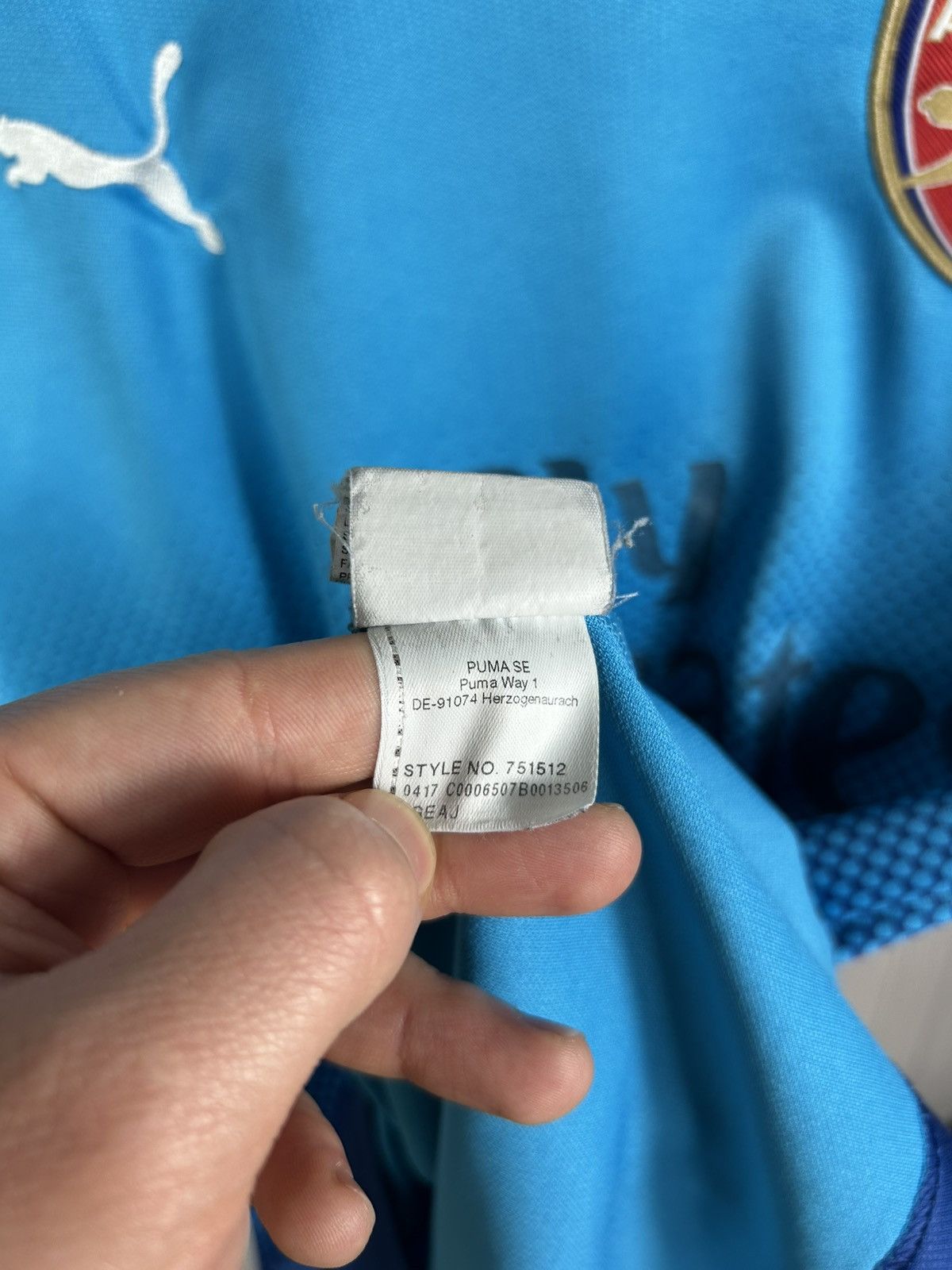 Puma Lacazette #9 Arsenal Jersey Away Football Shirt 2017/18 Size US M / EU 48-50 / 2 - 17 Thumbnail