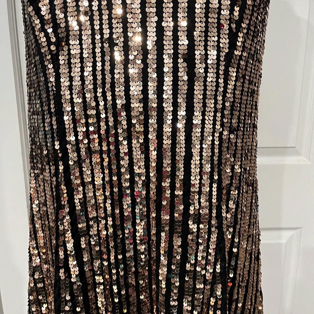 Torrid Torrid NWTS Mini Sequin Trapeze Dress Size XXS / US 00 / IT 34 - 6 Thumbnail