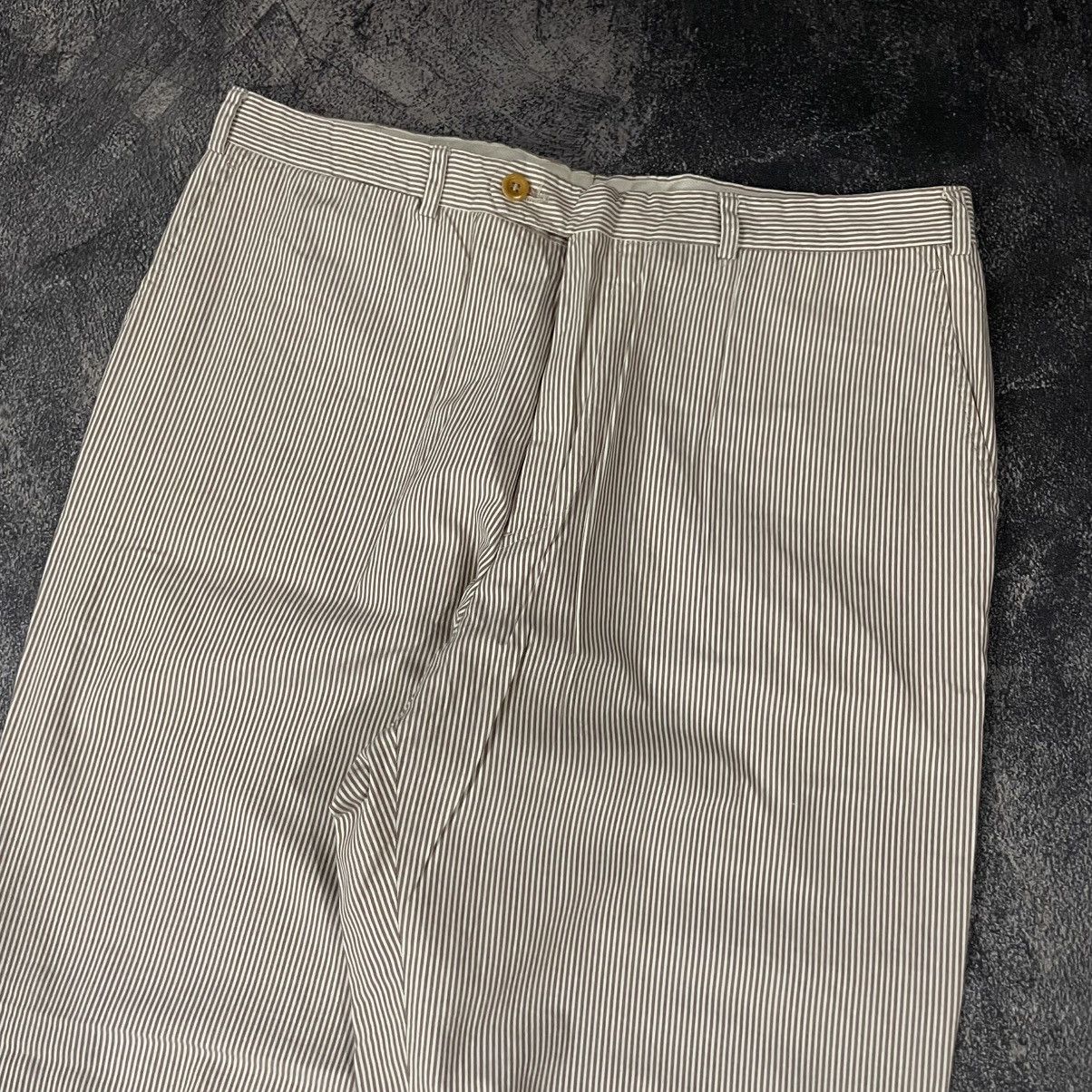 Ermenegildo Zegna Ermenegildo Zegna stripe pants Size US 34 / EU 50 - 4 Thumbnail