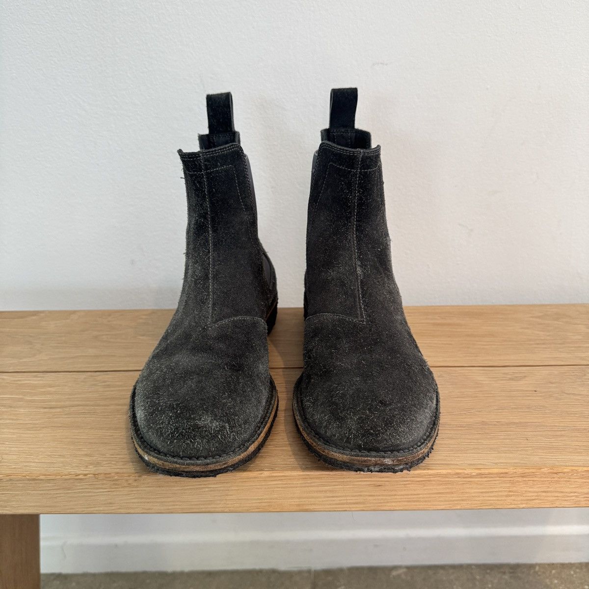 Bottega Veneta Bottega Veneta Steel Suede Boot Size US 9 / EU 42 - 2 Thumbnail
