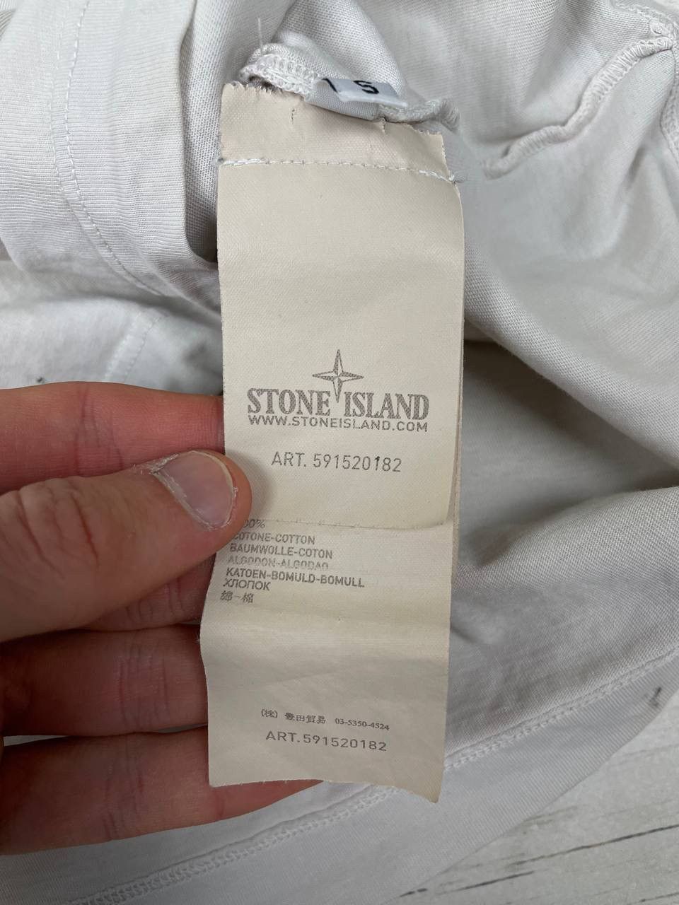 Stone Island Vintage Stone Island T Shirt Very Trashed Crezy Distressed Size US S / EU 44-46 / 1 - 14 Thumbnail