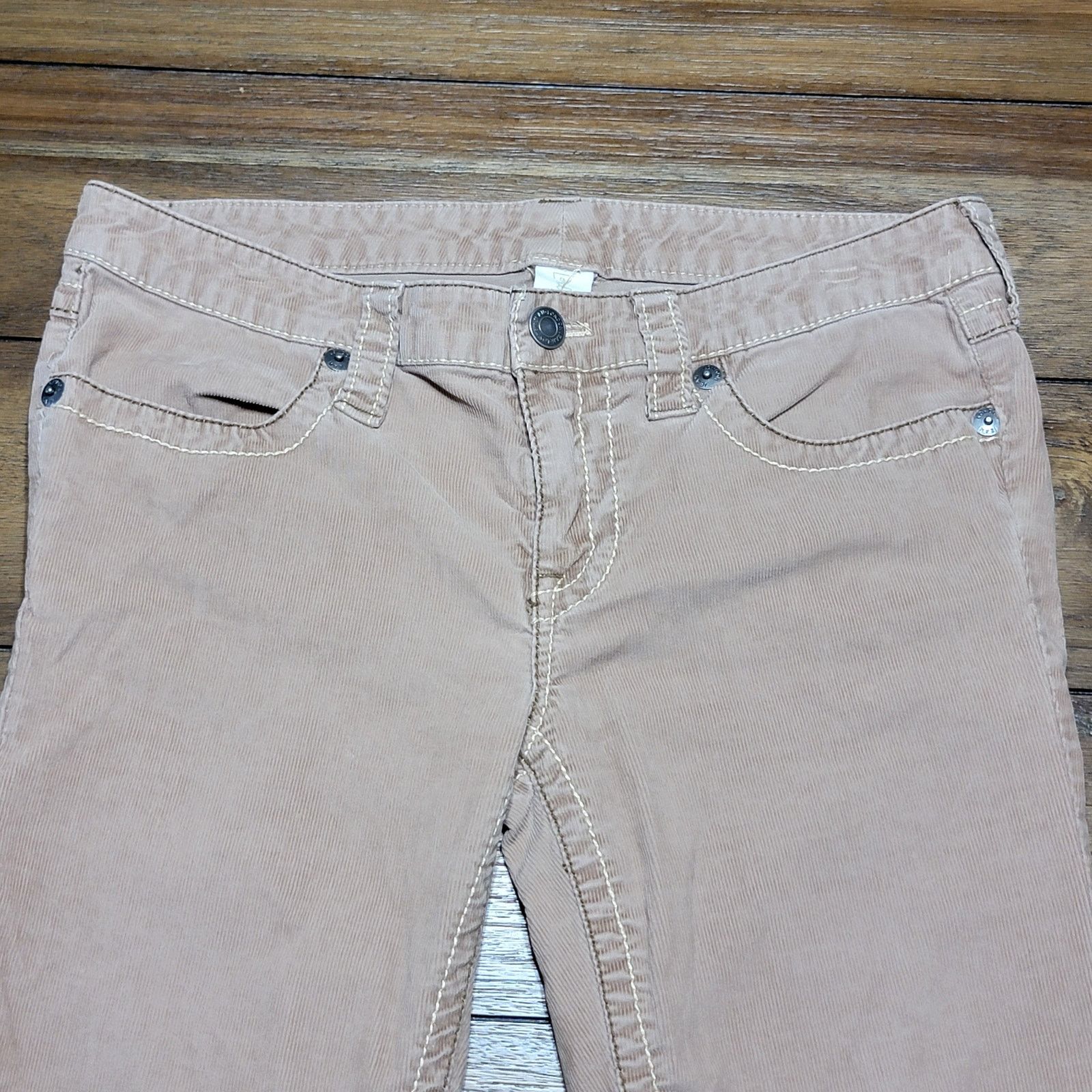 Other London Jean Lt Brown Corduroy Pants - Size 8 Size 30" / US 8 / IT 44 - 2 Thumbnail