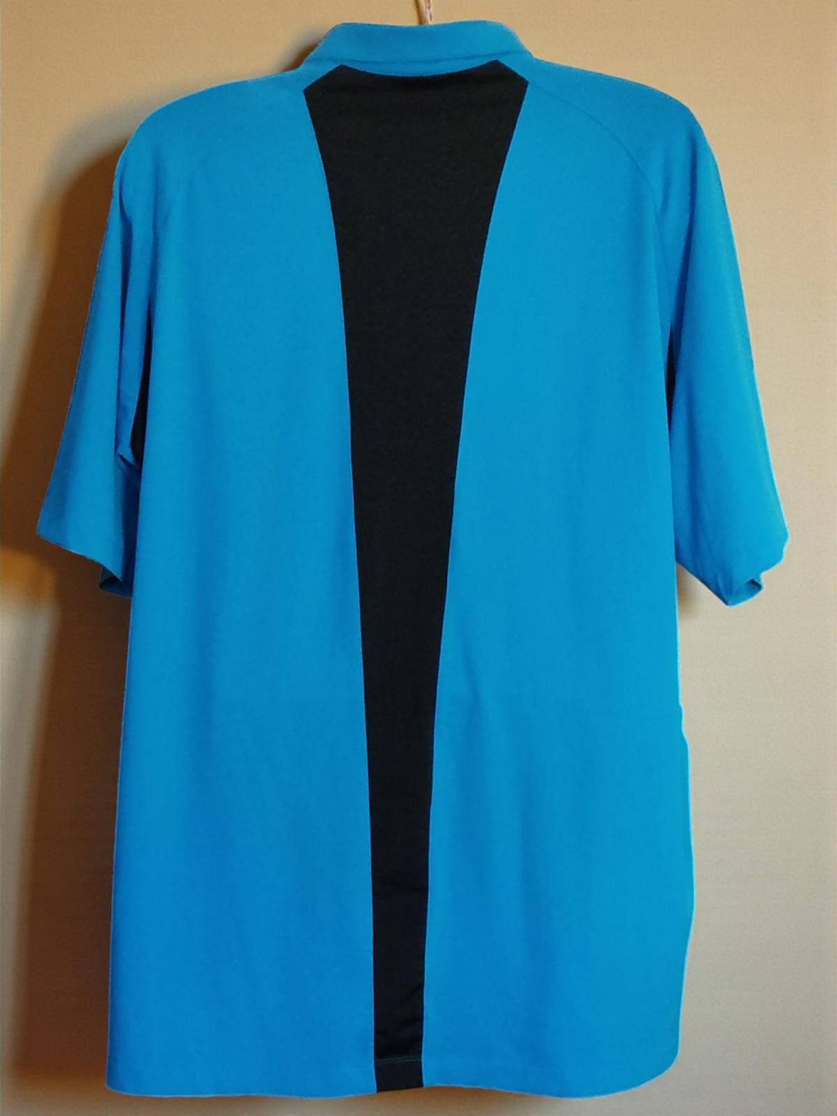 Nike Nike Golf Dri-FIT Polo Shirt XXL Blue & Black Size US XXL / EU 58 / 5 - 5 Thumbnail