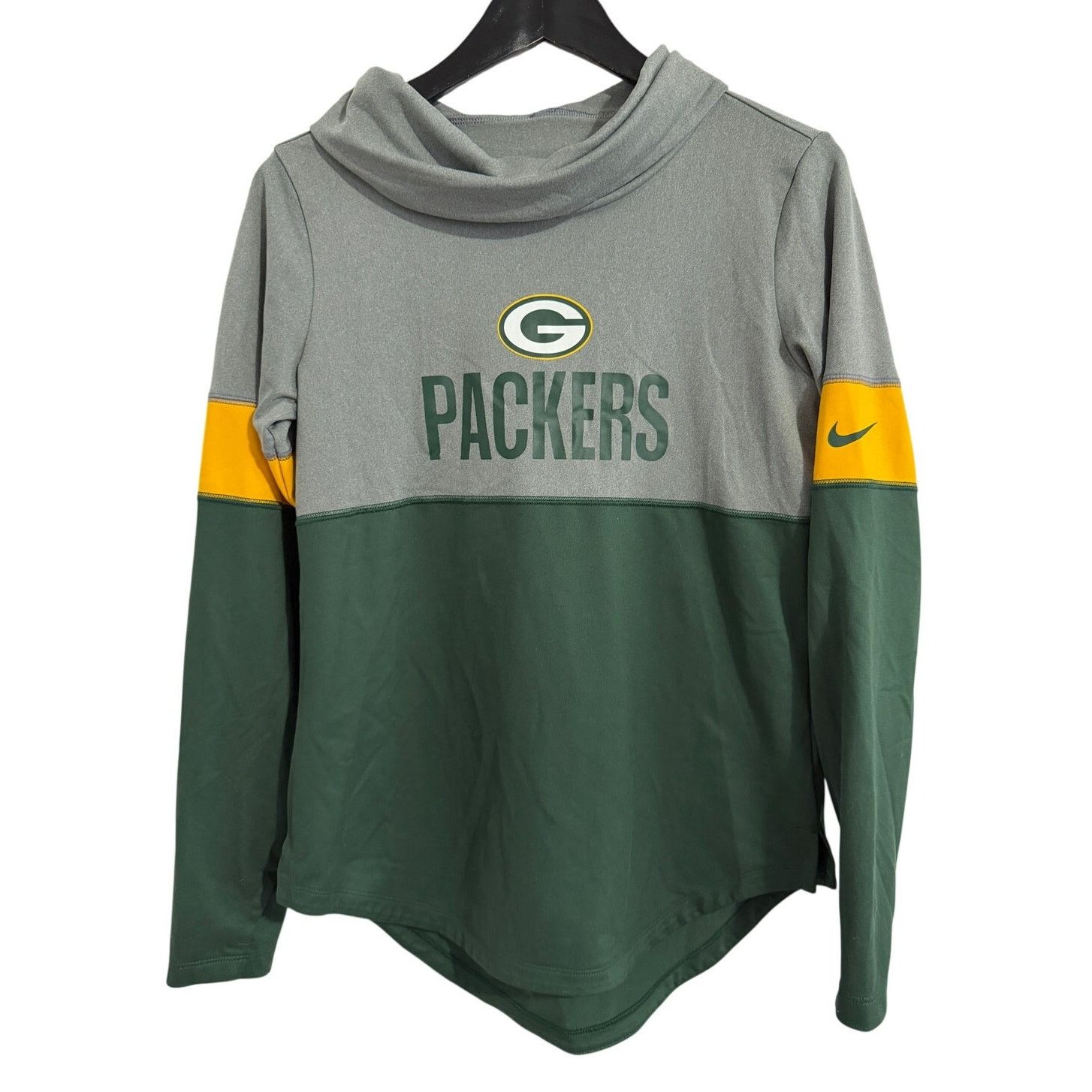 Nike Green Bay Packers Women's High-Neck Nike Sweatshirt Size S Size S / US 4 / IT 40 - 1 Thumbnail