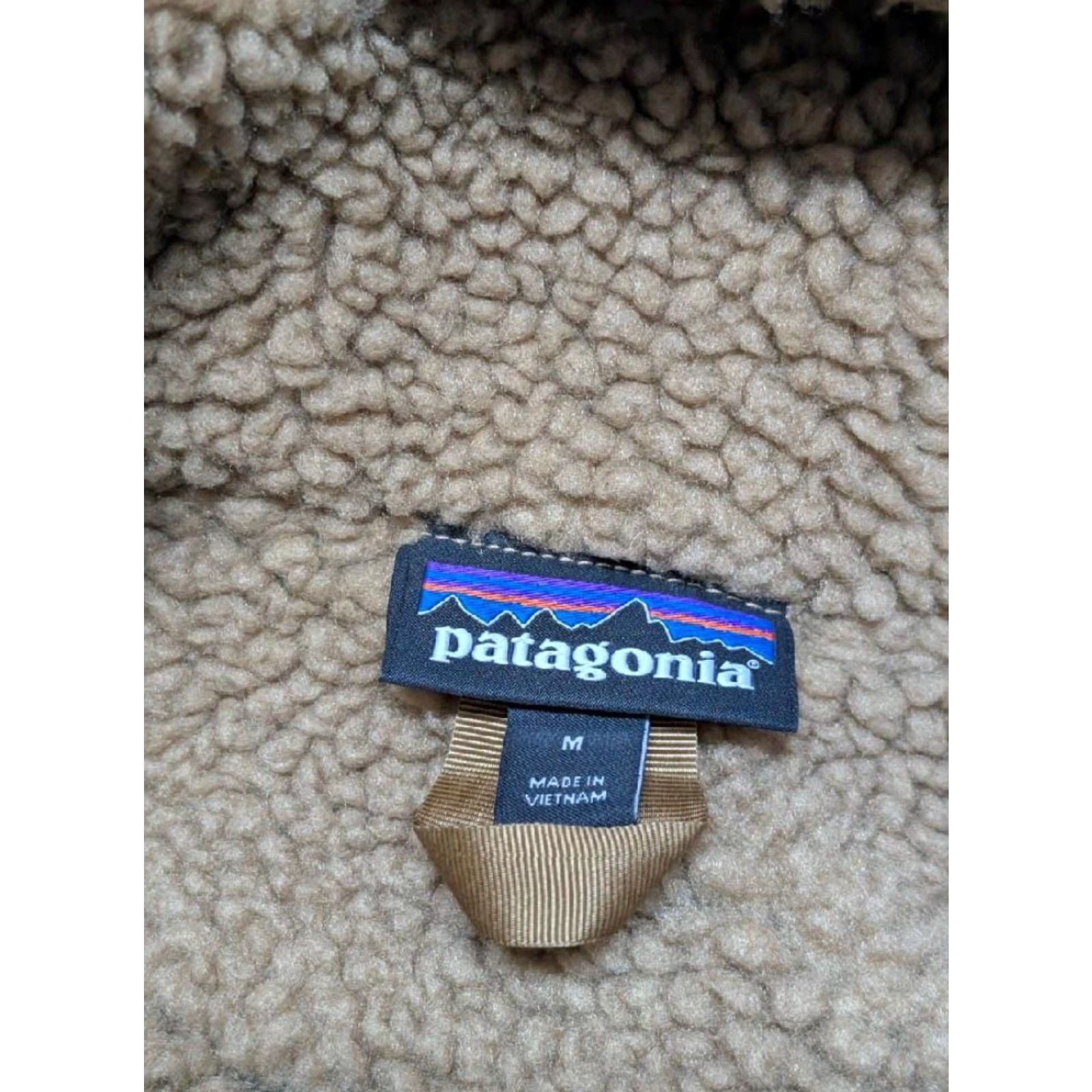 Patagonia VINTAGE patagonia Womens Coat M brown Fleece shelled RETRO-X pullover hooded jacket Size M / US 6-8 / IT 42-44 - 4 Thumbnail