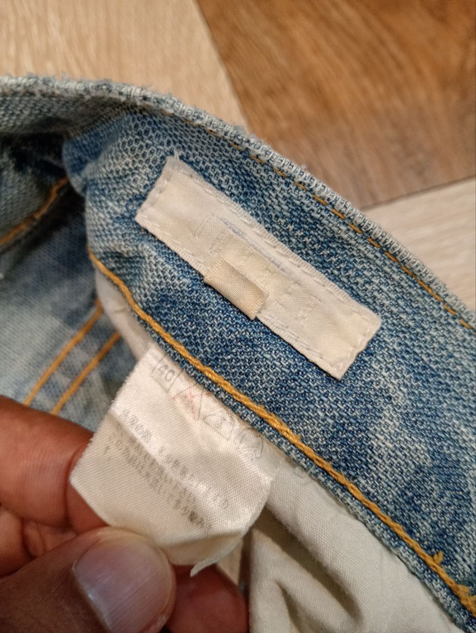JUN MEN JAPANESE JUNMEN DISTRESSED JEANS - SIZE L Size US 34 / EU 50 - 9 Thumbnail