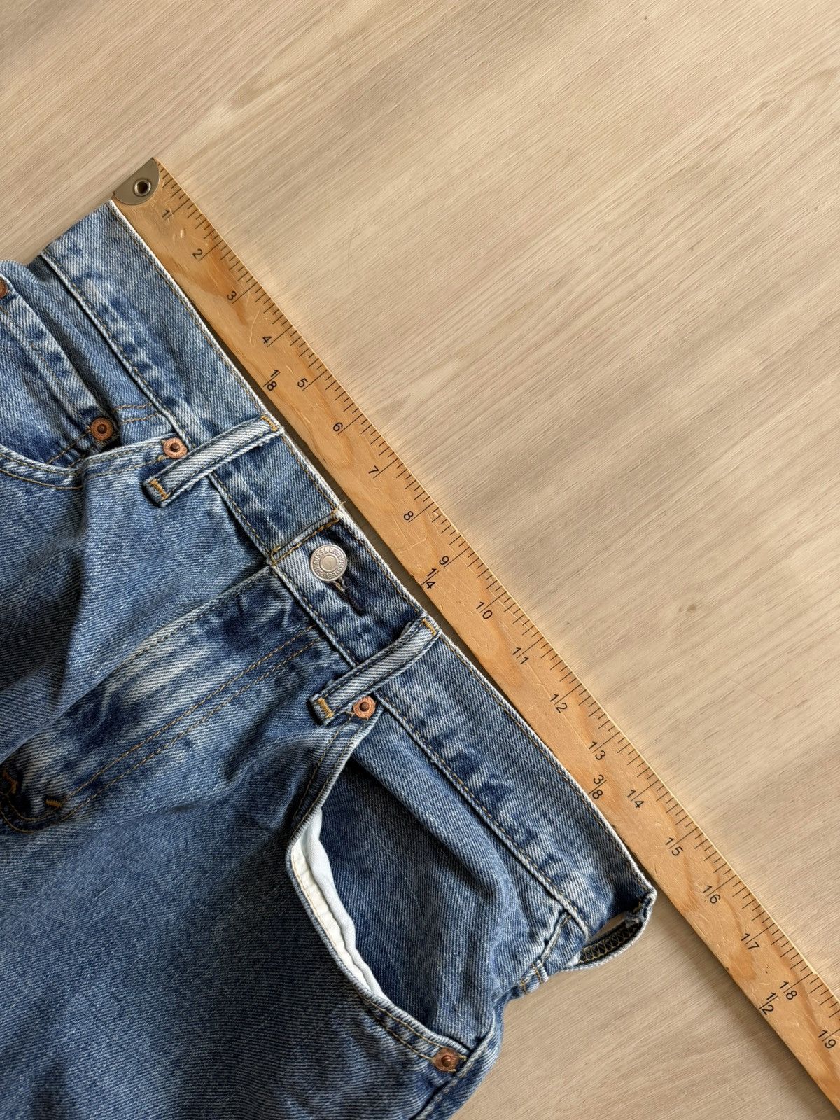 Levi's Vintage Levis 550 Red Tab Faded Washed Relaxed 31x30 *30x29 Size US 30 / EU 46 - 7 Thumbnail