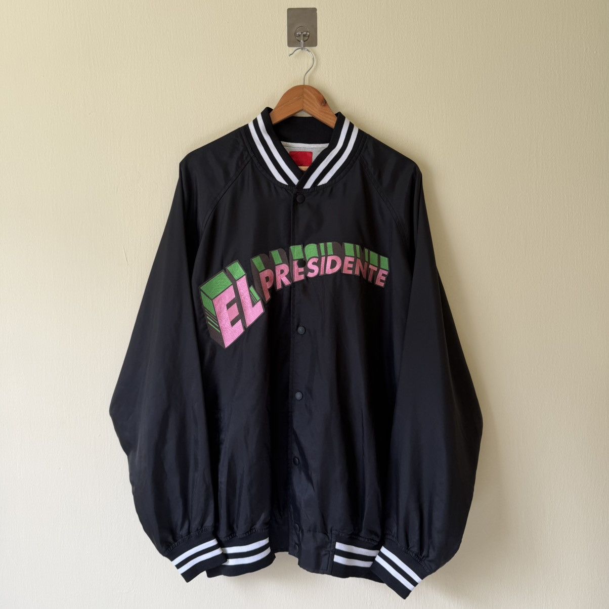 PHENOMENON Vintage 2007 Swagger EL PRESIDENTE Varsity Jacket Size US L / EU 52-54 / 3 - 1 Thumbnail