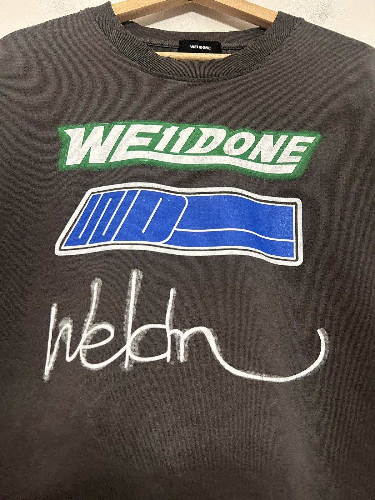 WE11DONE WE11DONE Overeize Logo Tee Size US M / EU 48-50 / 2 - 3 Thumbnail