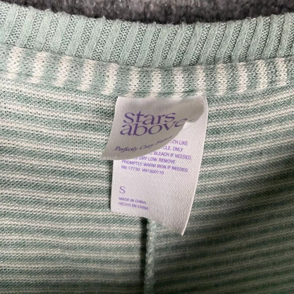 Other Stars Above Sleep Shirt Women's Small Striped Rayon Blend S Size S / US 4 / IT 40 - 3 Thumbnail