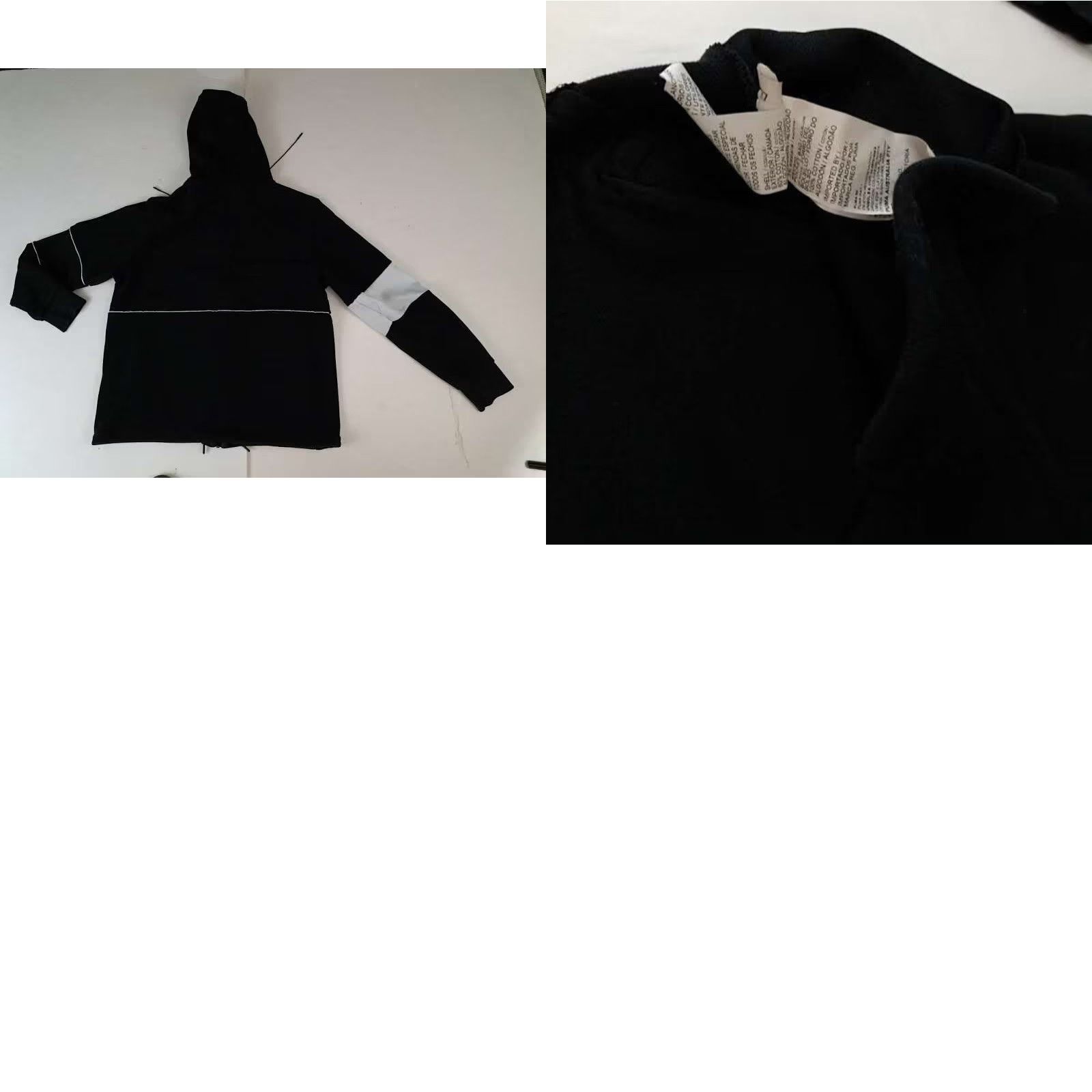 Puma VINTAGE PUMA Ferrari Sweatshirt Hoodie Woman Zip Up Black M Long Sleeve Regular Fit Size M / US 6-8 / IT 42-44 - 8 Thumbnail