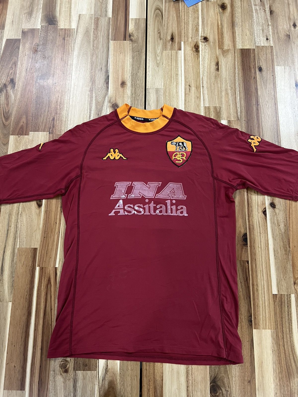 A.S. Roma, Italy offers Kappa Football Jersey Shirt 2000’s