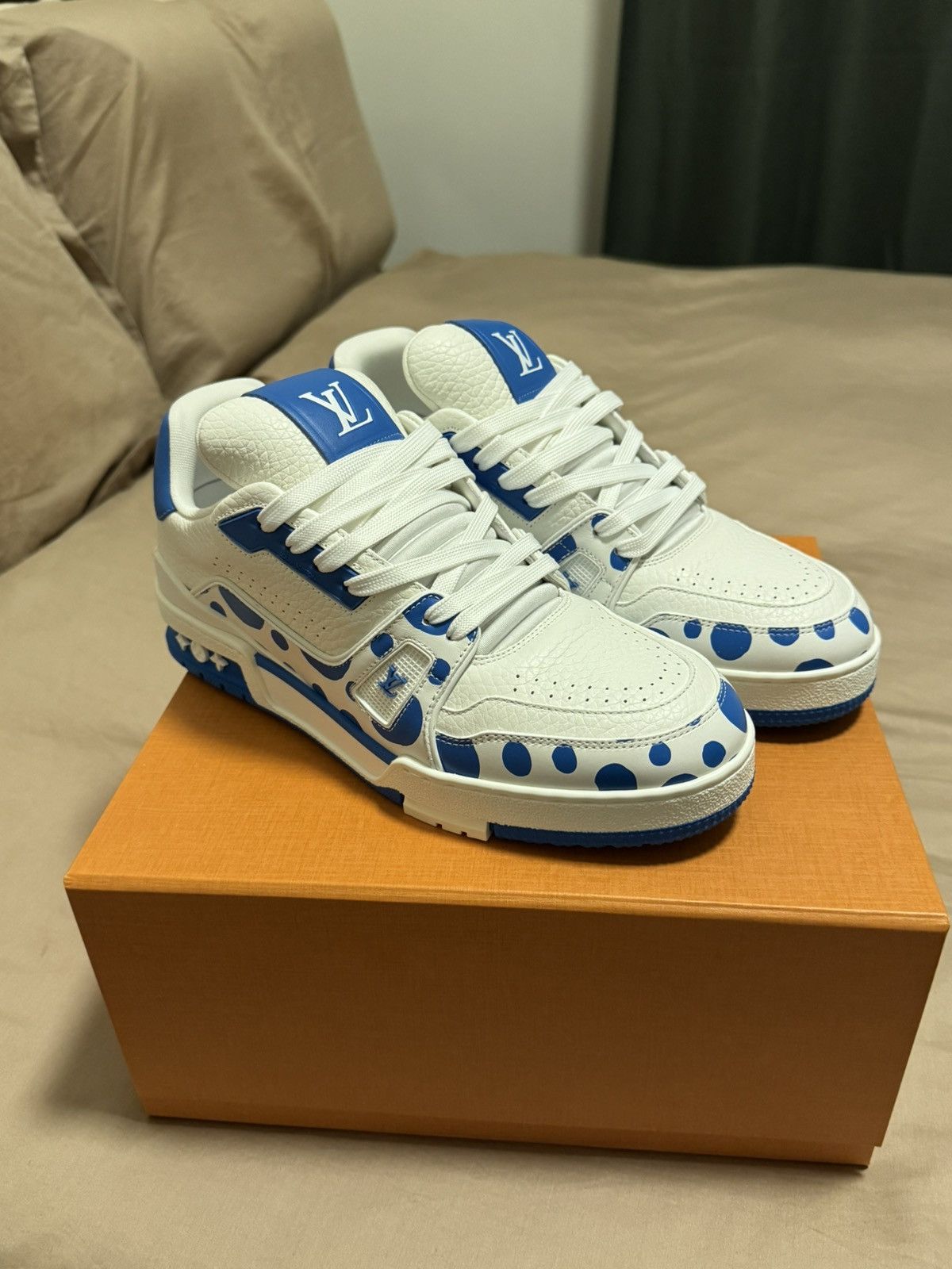 Louis Vuitton LV x YK LV Trainers Size US 8.5 / EU 41-42 - 1 Thumbnail