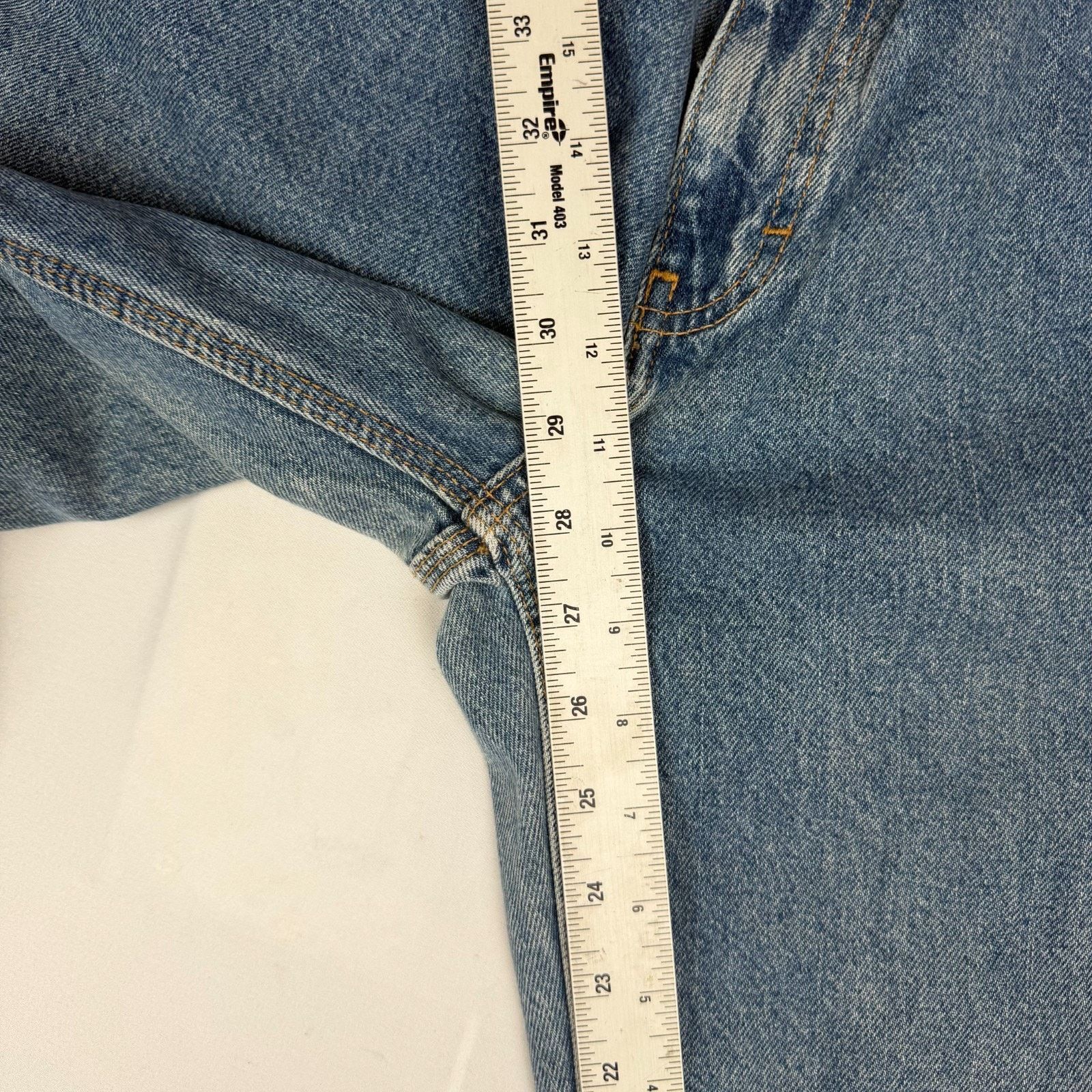 Calvin Klein Calvin Klein Jeans Men's 32x30 Carpenter Pants Medium Wash D Size US 32 / EU 48 - 5 Thumbnail