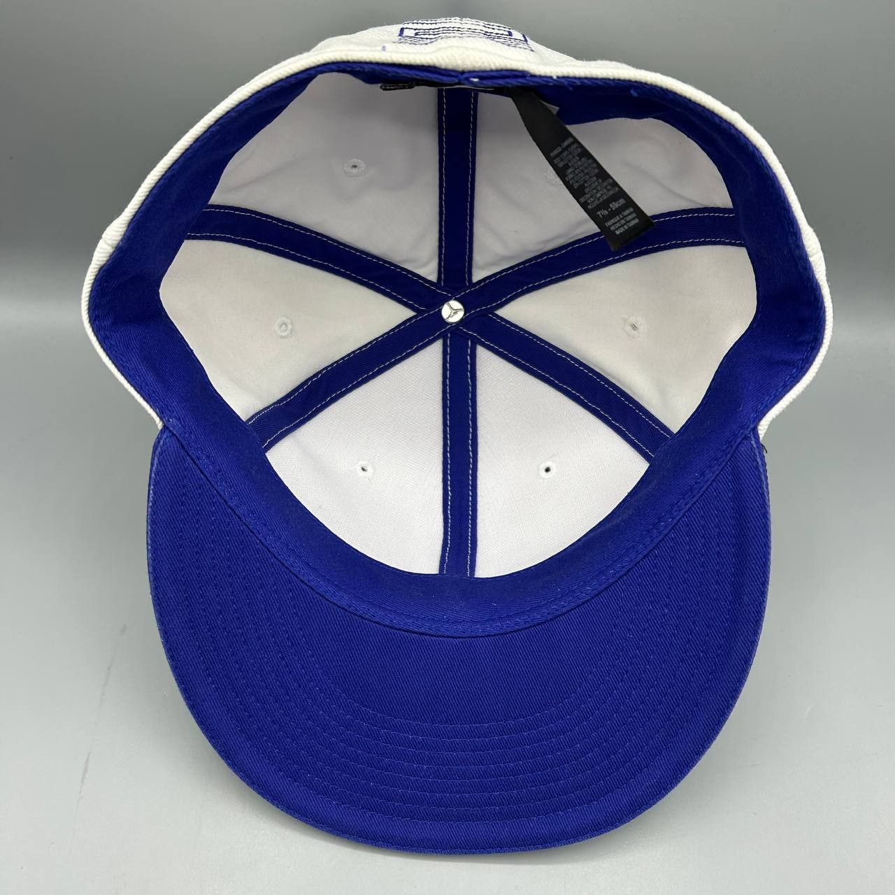 Jordan Brand Air Jordan J11 Hat Men 7 3/8 White Black Fitted Cap New Size ONE SIZE - 2 Thumbnail