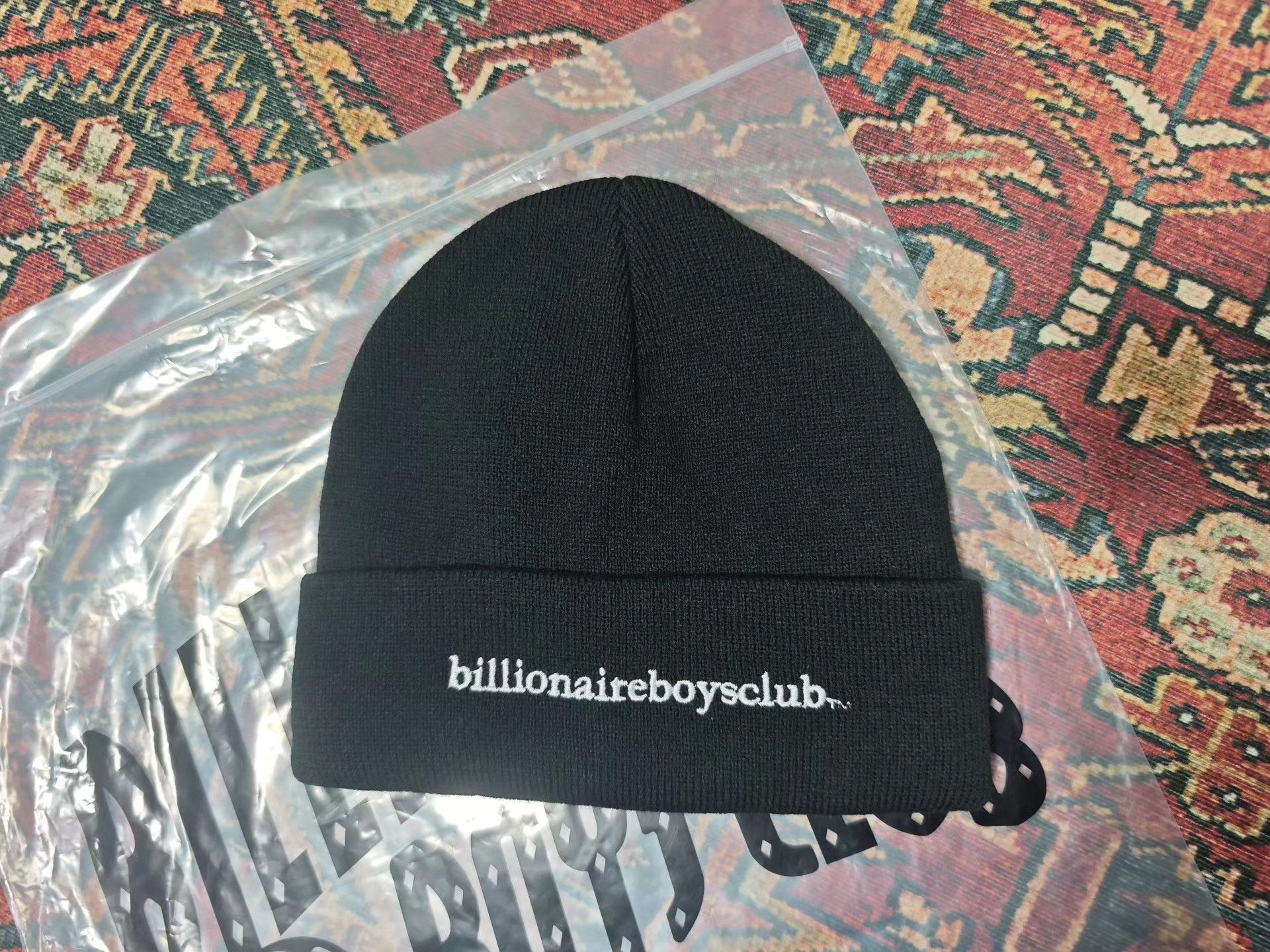 Billionaire Boys Club Billionaire Boys Club black knit beanie Size ONE SIZE - 1 Thumbnail