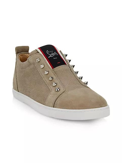 Christian Louboutin o1bcso1str1024 F A V Fique A Vontade Sneaker in Brown Size US 8 / EU 41 - 2 Thumbnail