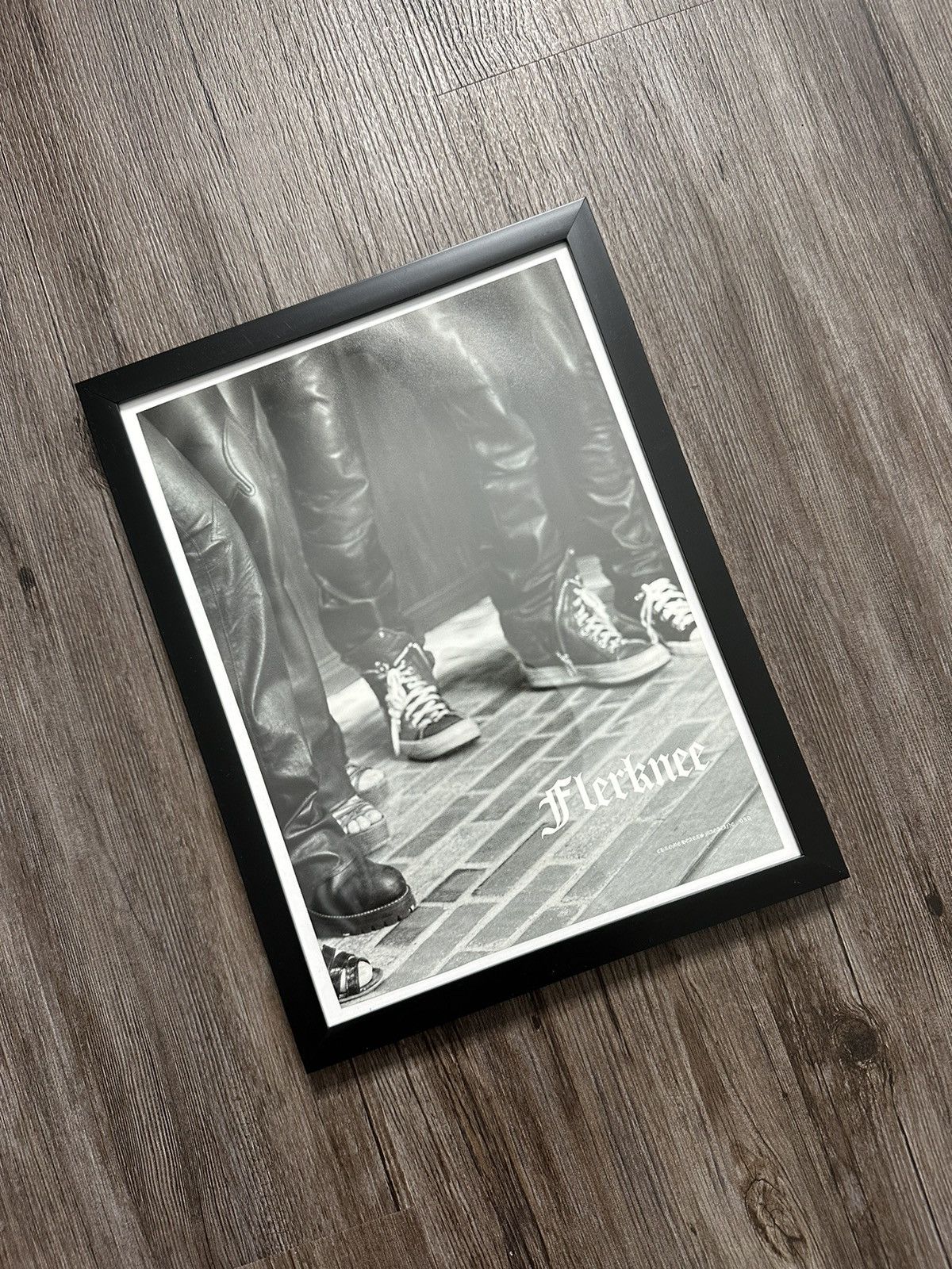 Chrome Hearts 🖤Chrome Hearts🖤 Fleurknee Rick Owens 9x12 Framed Poster Size ONE SIZE - 2 Thumbnail