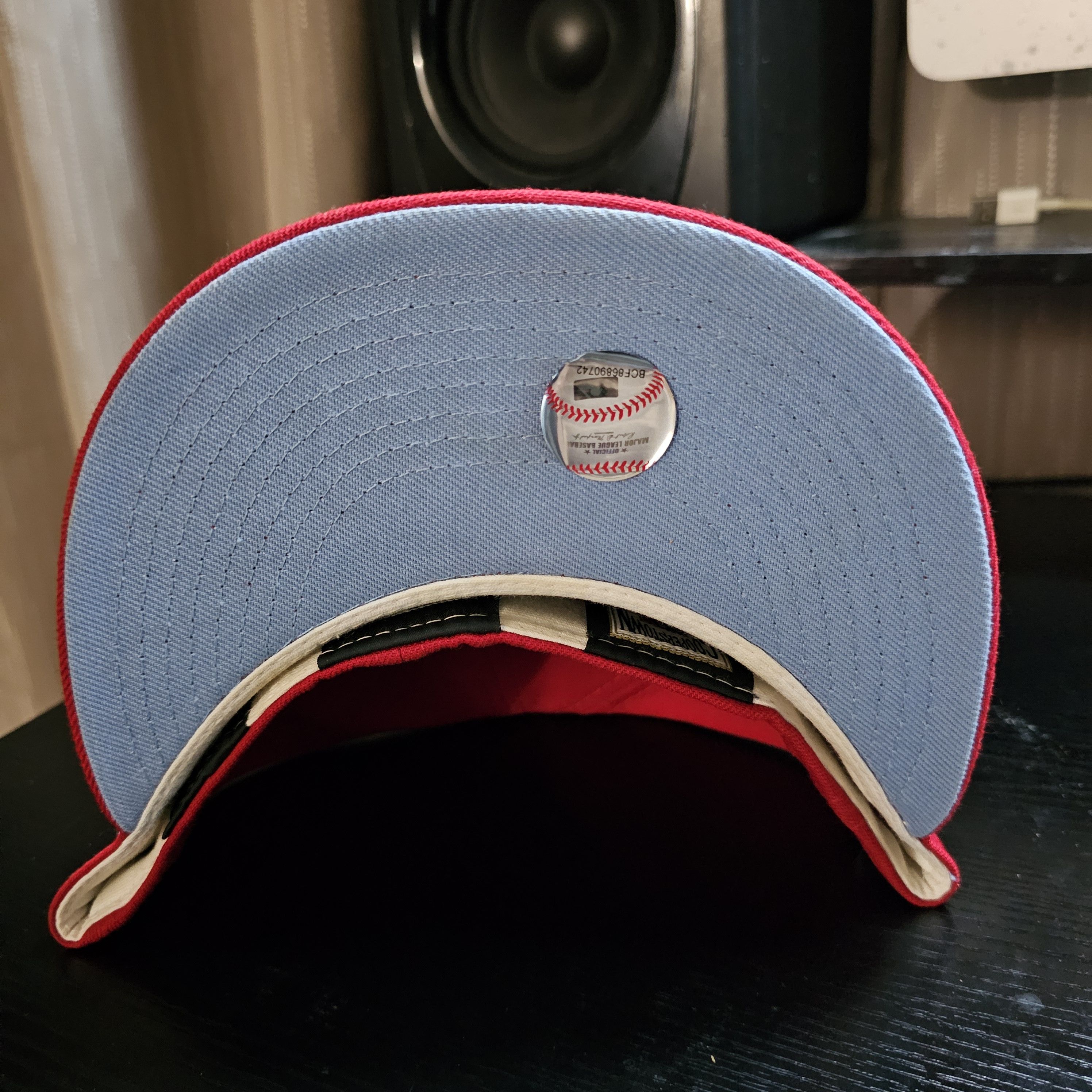 New Era Mets Sky Blue Crimson Size ONE SIZE - 4 Thumbnail