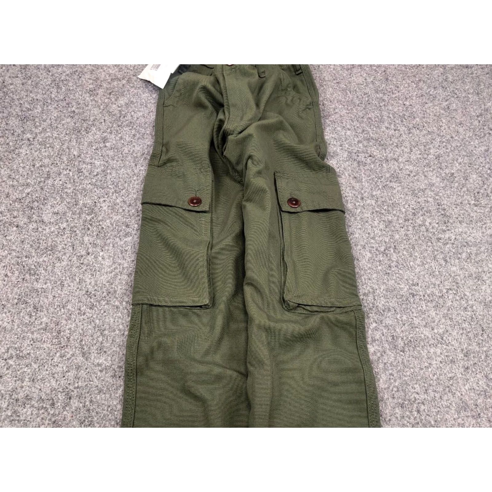 Vintage Uskees 5014 cargo Pants Mens Regular 29 Green Cotton Canvas 5-Pocket Cargo You can find a large number of goods at low prices in our stock. Size US 28 / EU 44 - 5 Thumbnail