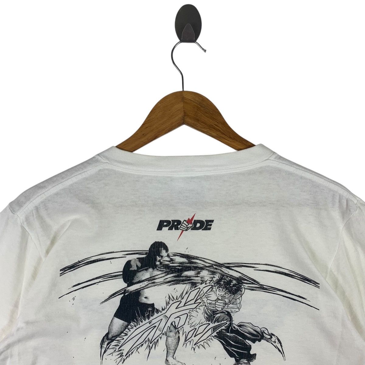 Anime × Japanese Brand Vintage IGOR VOVCHANCHYN X BAKI HANMA Japanese anime tee Size US S / EU 44-46 / 1 - 14 Thumbnail