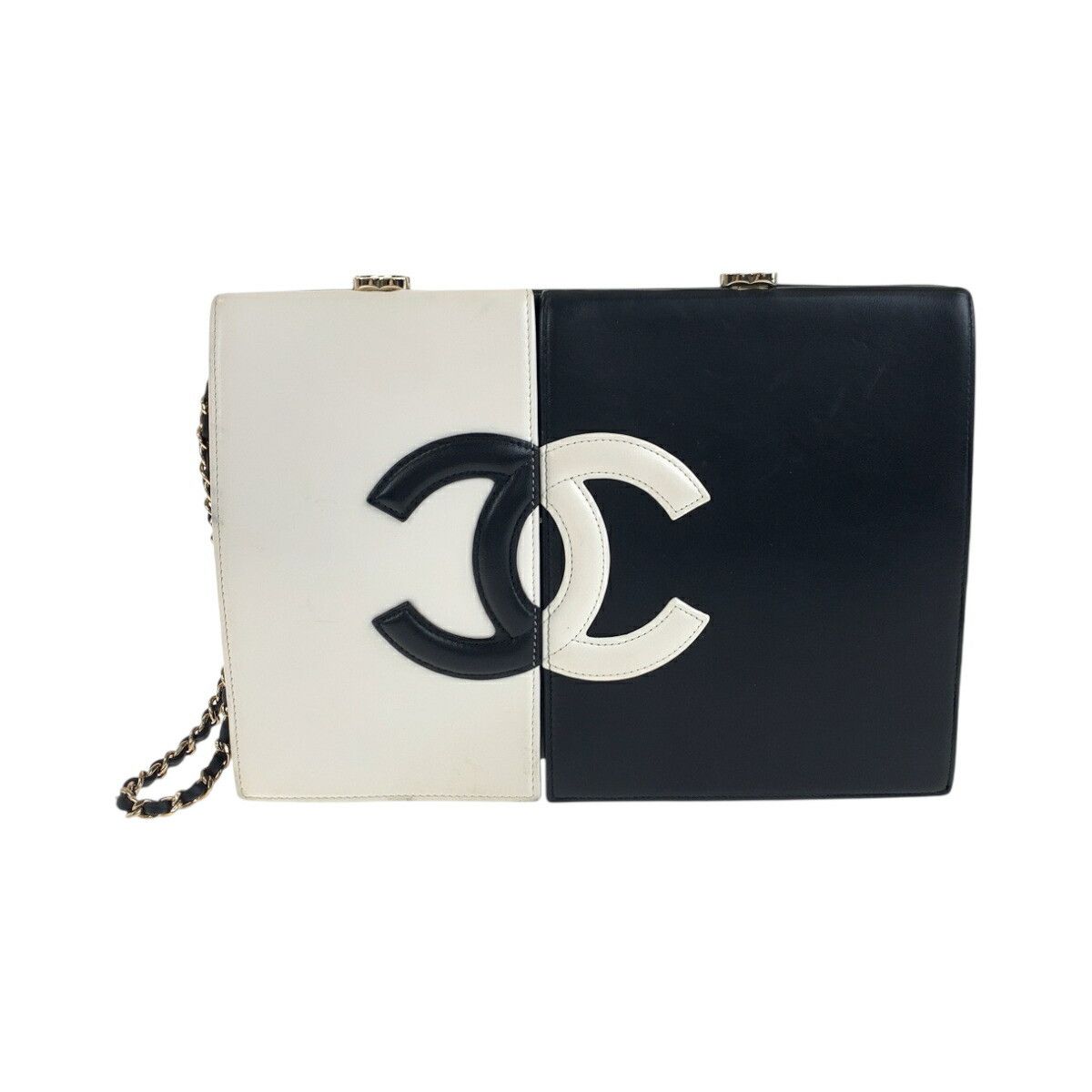 Chanel Chanel Chanel Lambskin Clutch Bag Leather Clutch Bag DUTY FREE for USA Size ONE SIZE - 1 Thumbnail