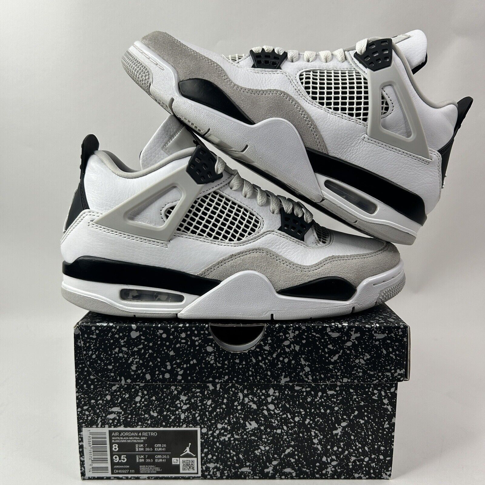Nike Air Jordan Retro “Military Black White Grey” 2024