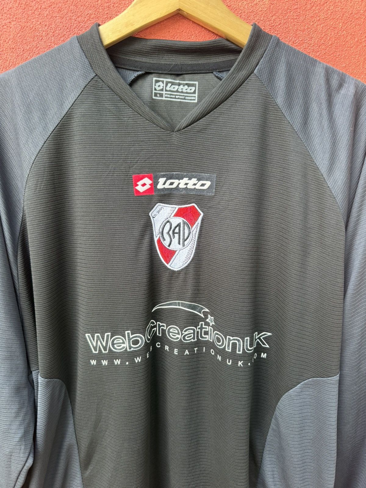 Lotto Sport River Plate FC Goalkeeper x Number 1 Size US L / EU 52-54 / 3 - 4 Thumbnail