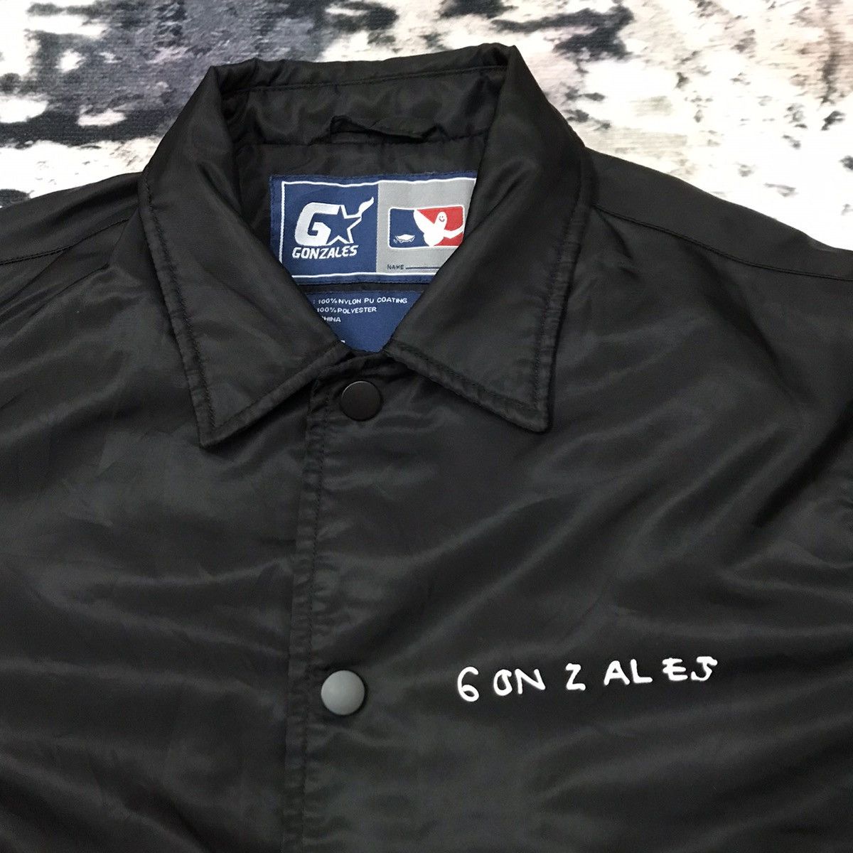 Starter Vintage Mark Gonzales Parody MLBStarter Backhit Coach Jacket Size US M / EU 48-50 / 2 - 9 Thumbnail