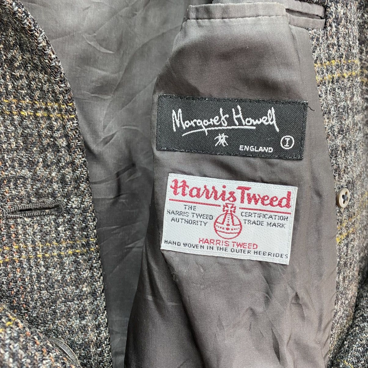 Harris Tweed 🫶 Margaret Howell Glen Plaid check wool double breast Belted Size S / US 4 / IT 40 - 4 Thumbnail